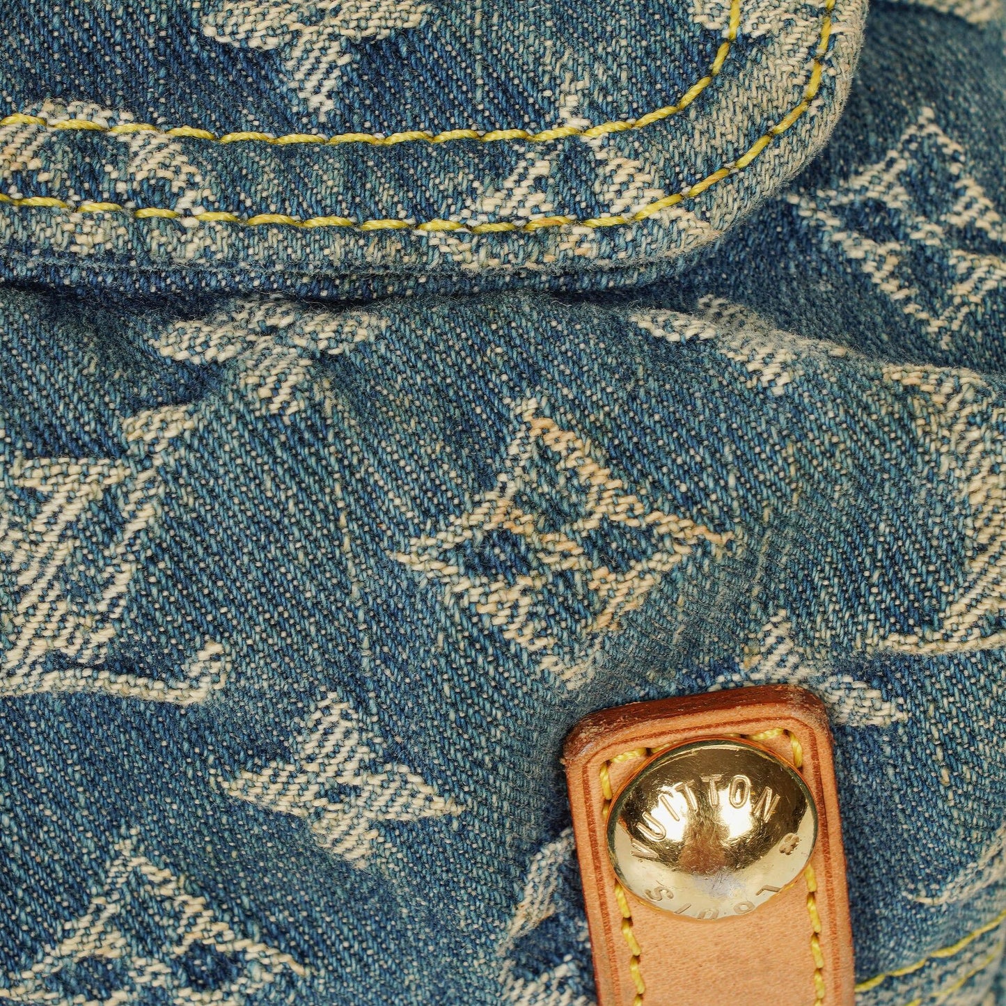 Louis Vuitton Baggy PM Monogram Denim Shoulder Bag