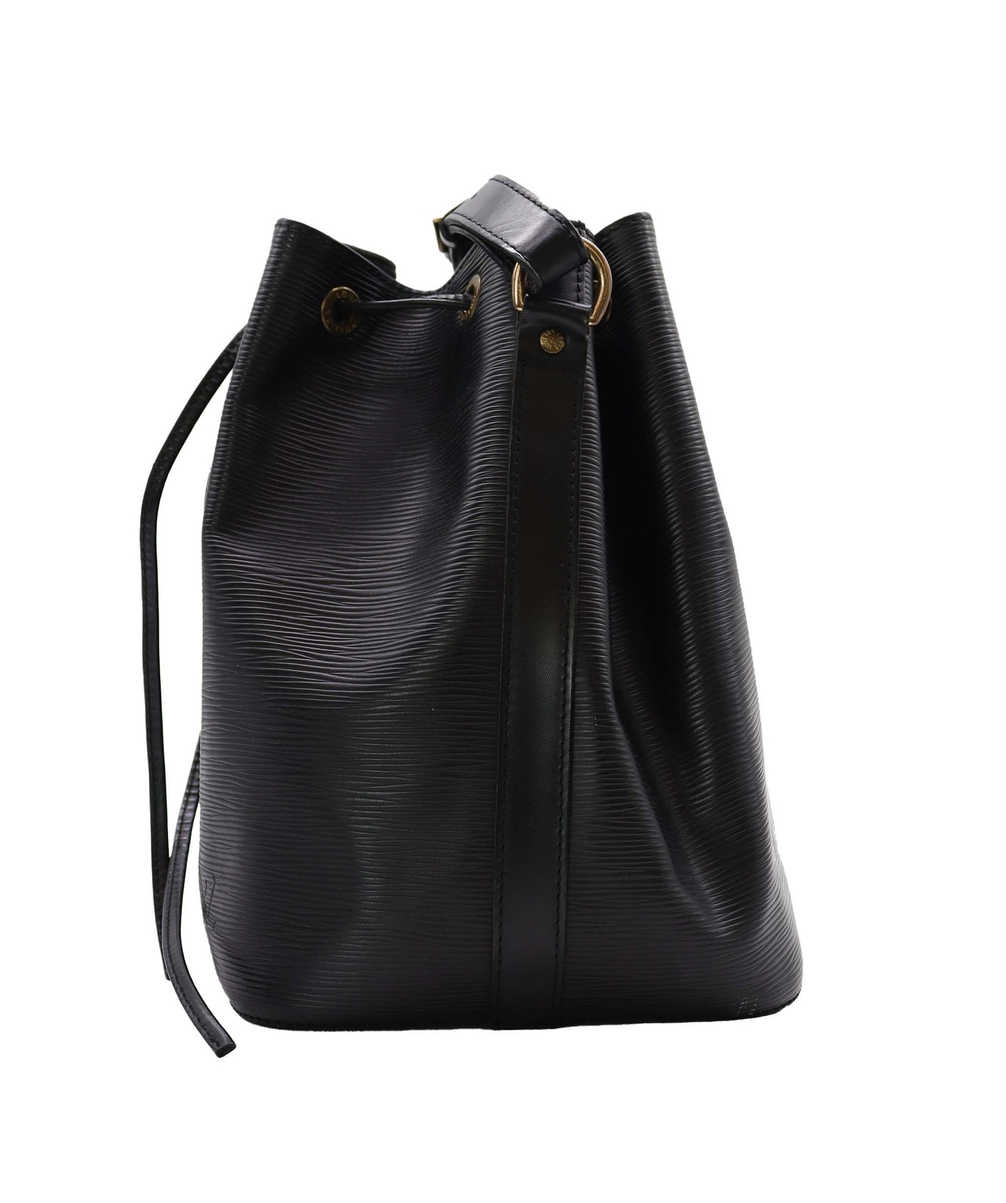 Louis Vuitton Petite Noe Black Epi GHW SKC1987