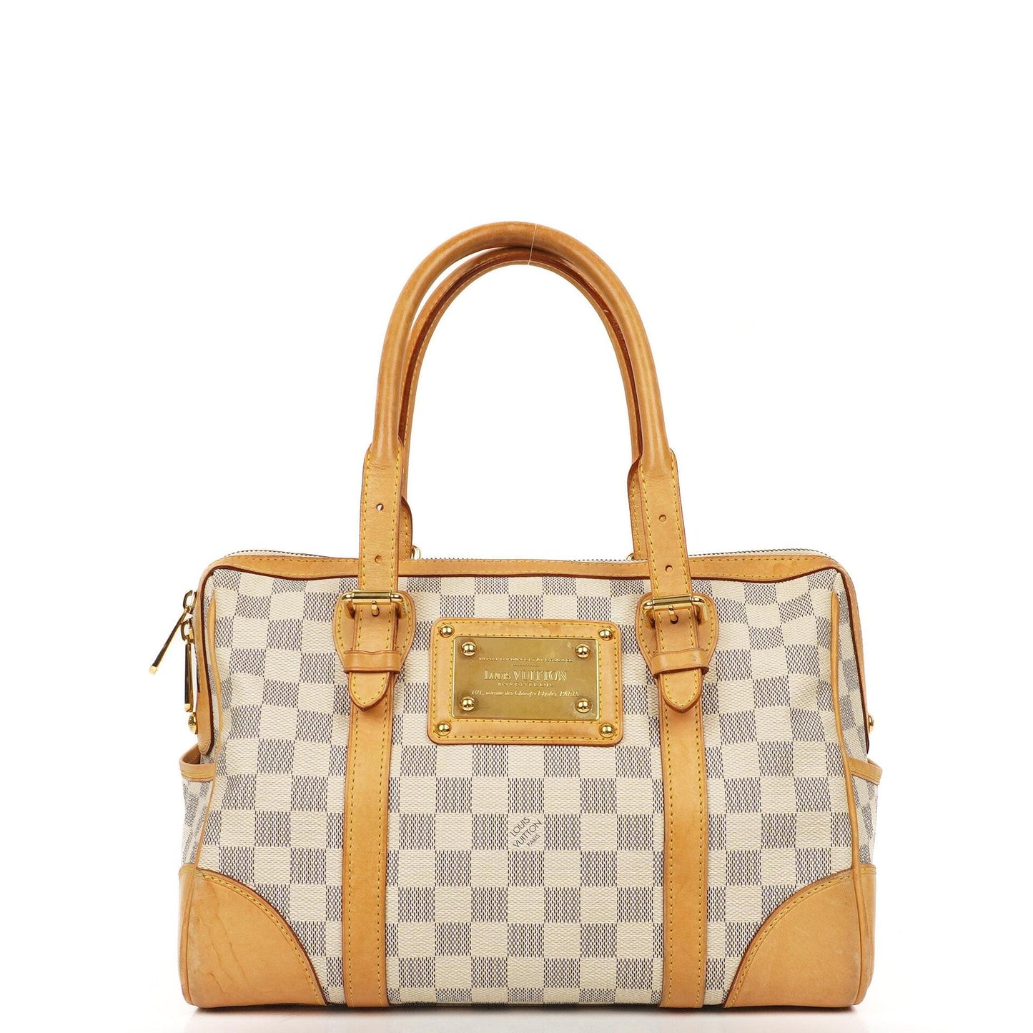 Louis Vuitton Berkeley Damier Azur Coated Canvas Bag