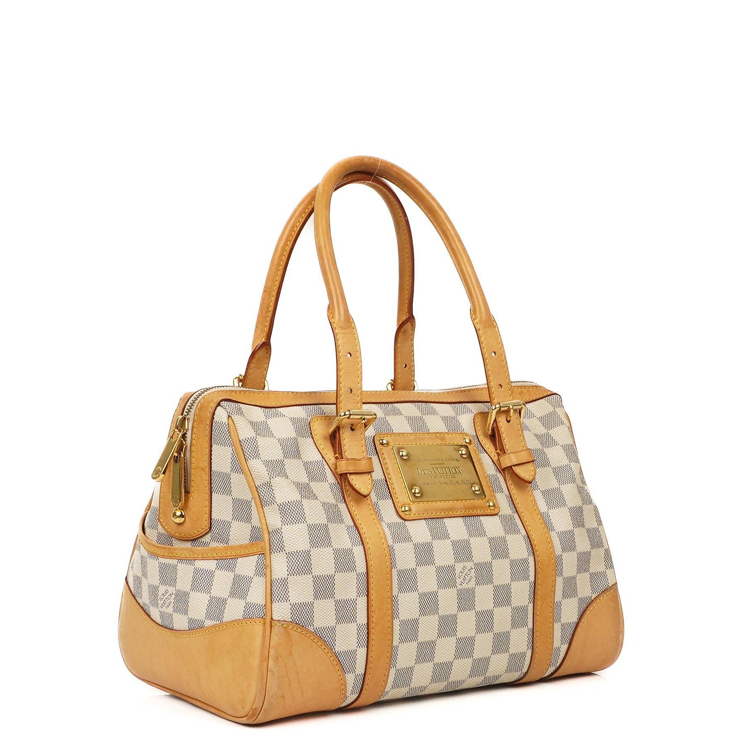 Louis Vuitton Berkeley Damier Azur Coated Canvas Bag