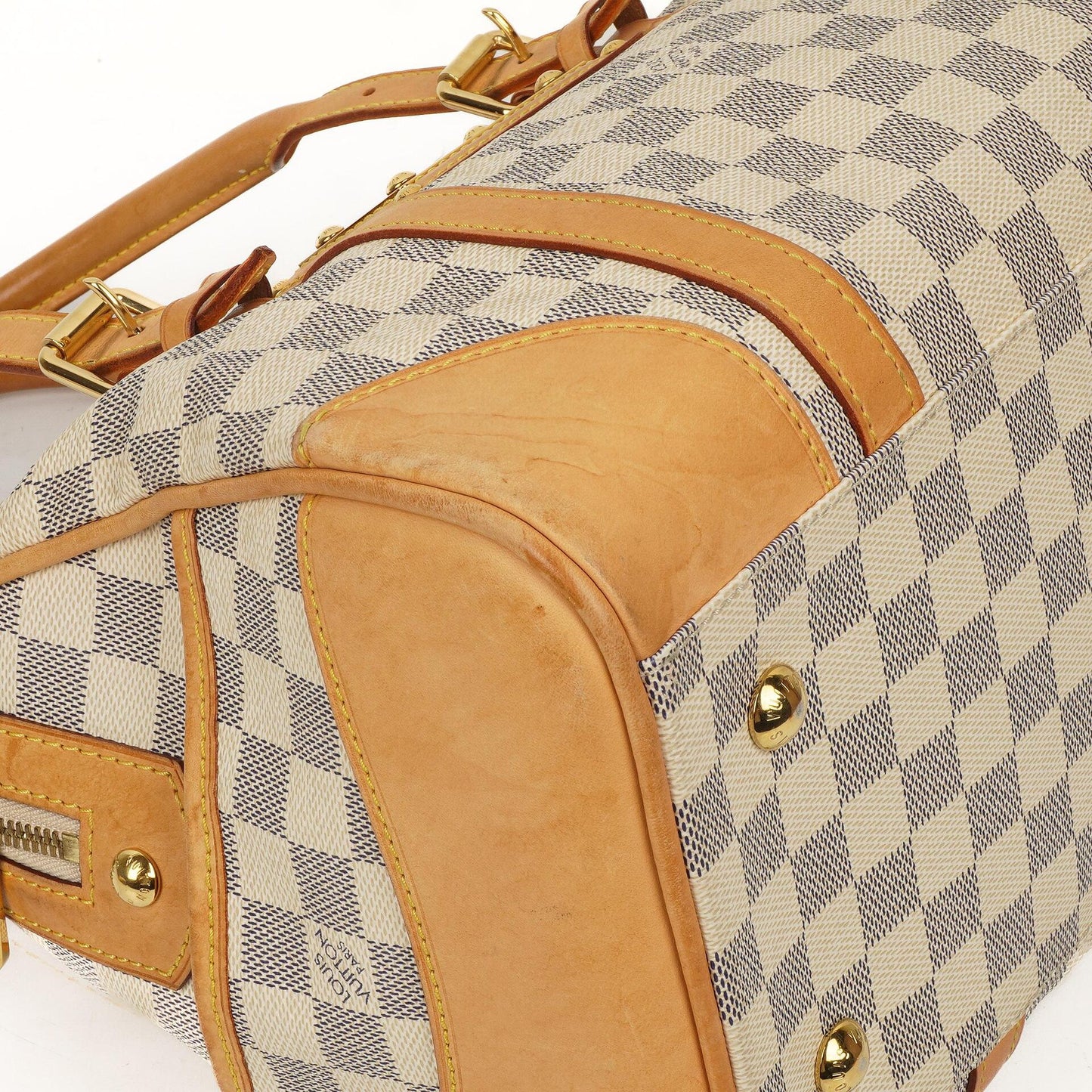 Louis Vuitton Berkeley Damier Azur Coated Canvas Bag