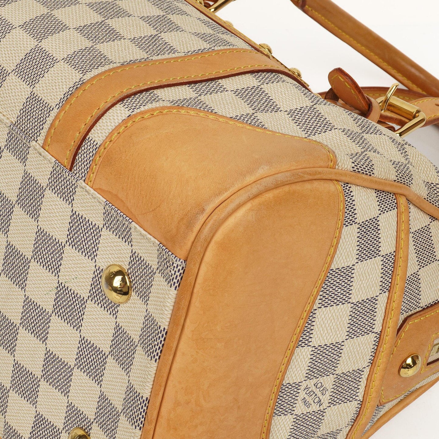 Louis Vuitton Berkeley Damier Azur Coated Canvas Bag