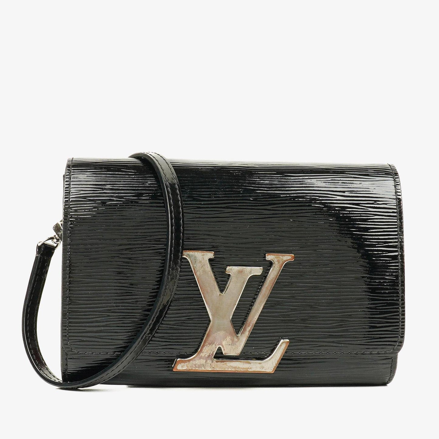 Louis Vuitton Black Electric Epi Leather Louise PM Bag