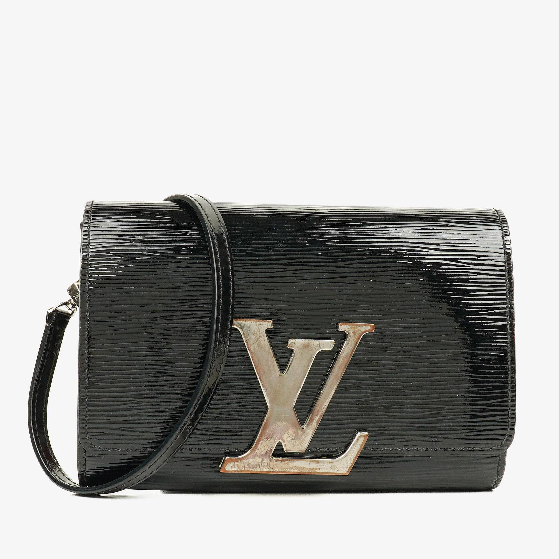 Louis Vuitton Black Electric Epi Leather Louise PM Bag