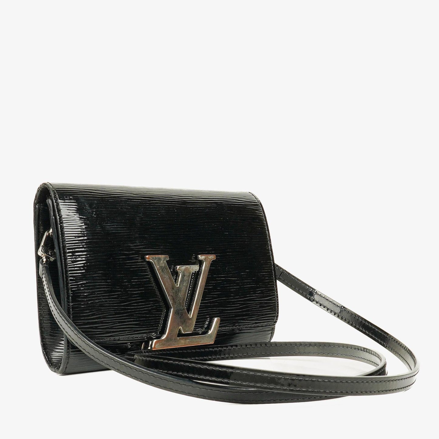Louis Vuitton Black Electric Epi Leather Louise PM Bag
