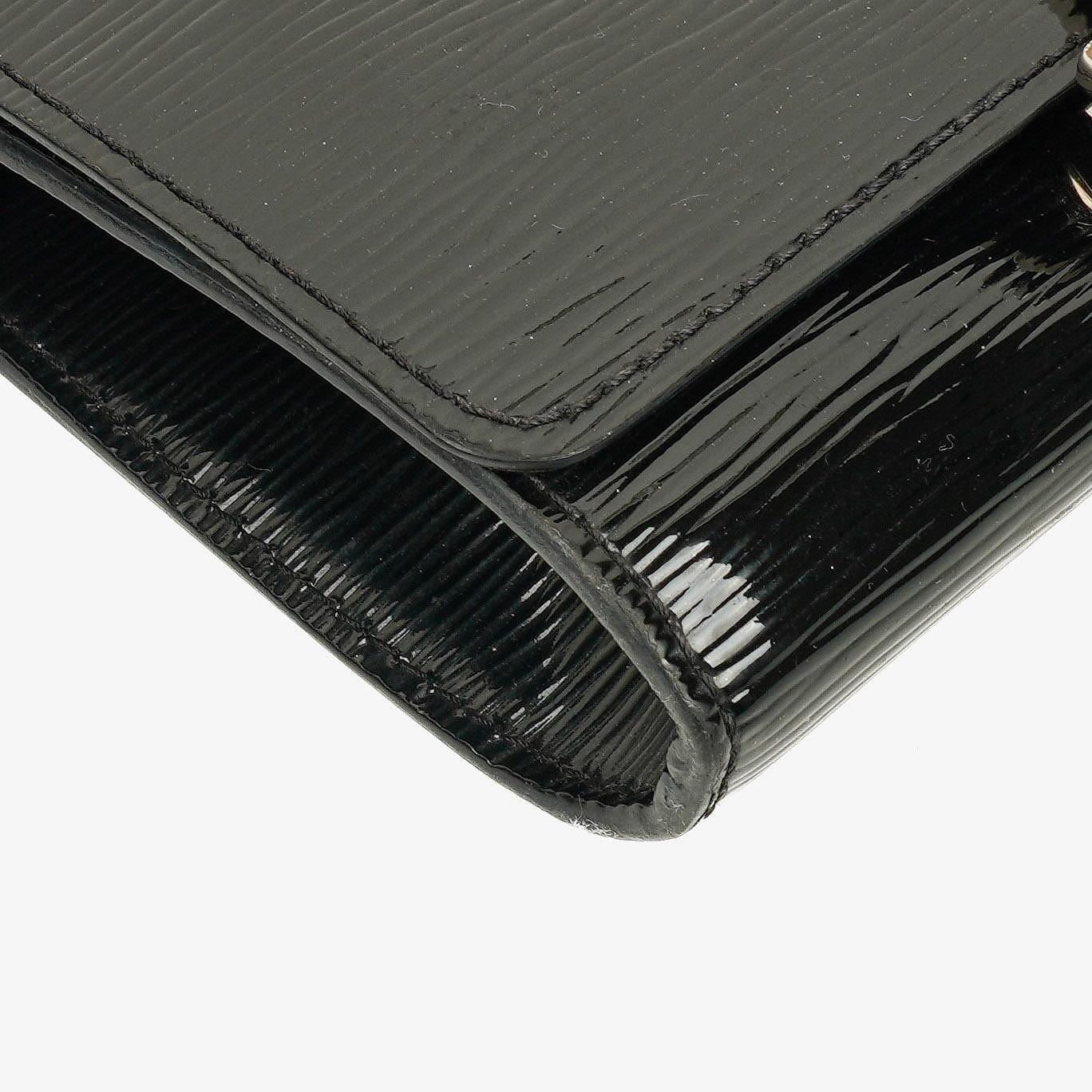 Louis Vuitton Black Electric Epi Leather Louise PM Bag