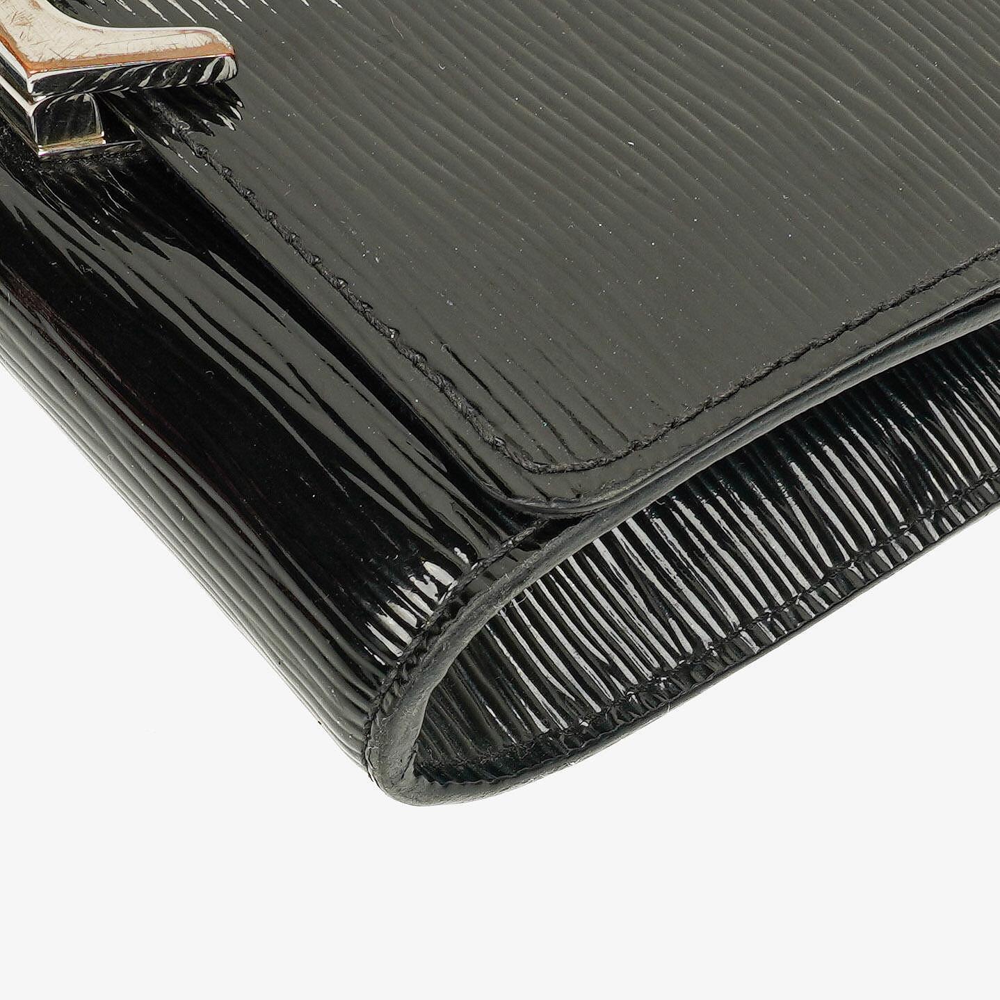Louis Vuitton Black Electric Epi Leather Louise PM Bag