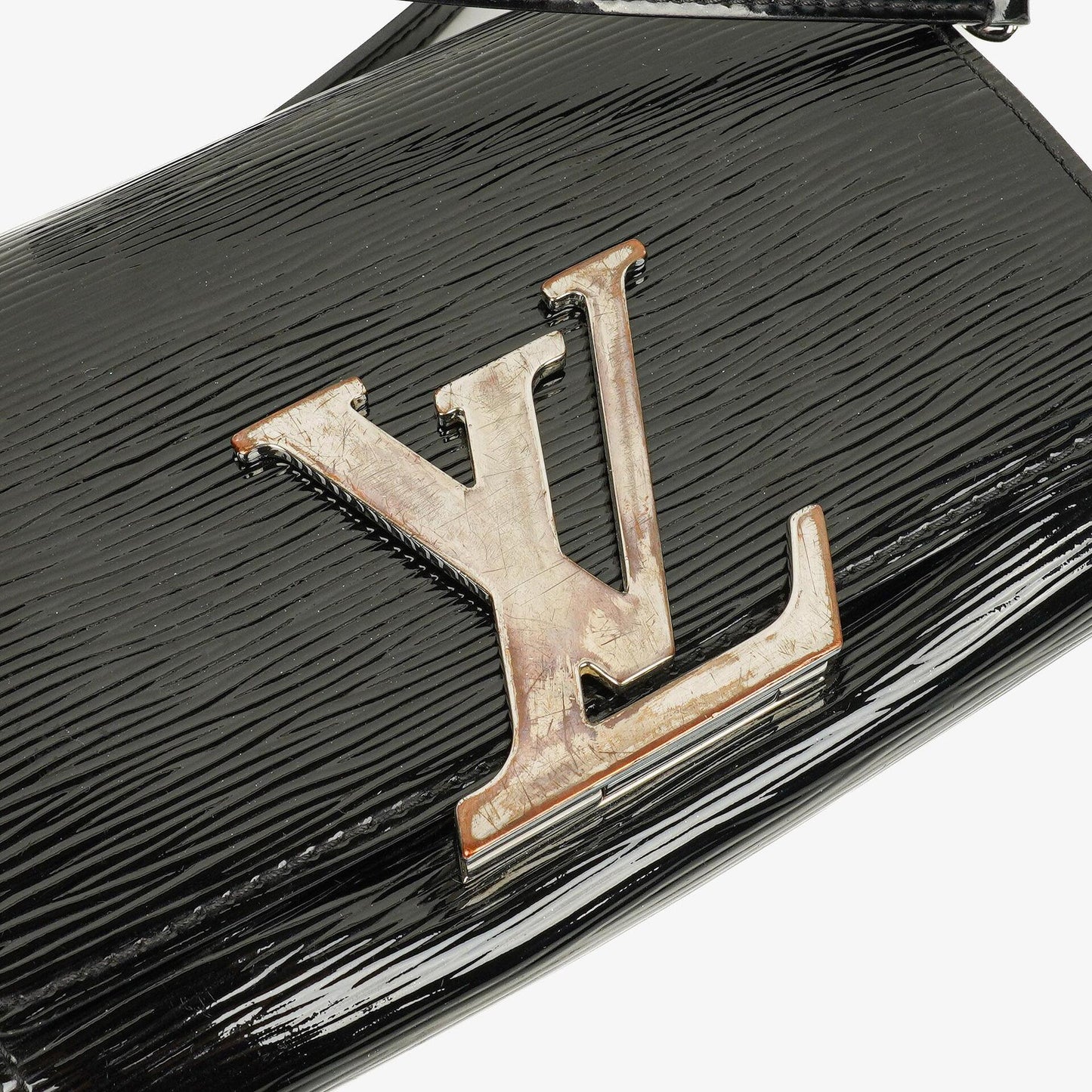 Louis Vuitton Black Electric Epi Leather Louise PM Bag