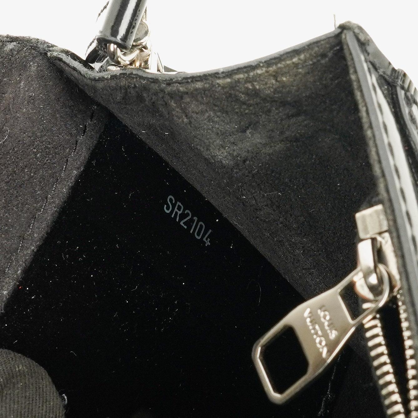 Louis Vuitton Black Electric Epi Leather Louise PM Bag