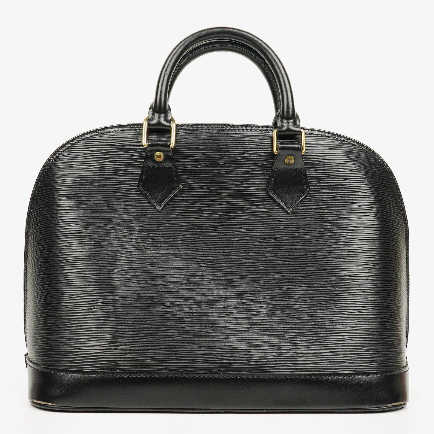 Louis Vuitton Black Epi Leather Alma PM Handbag