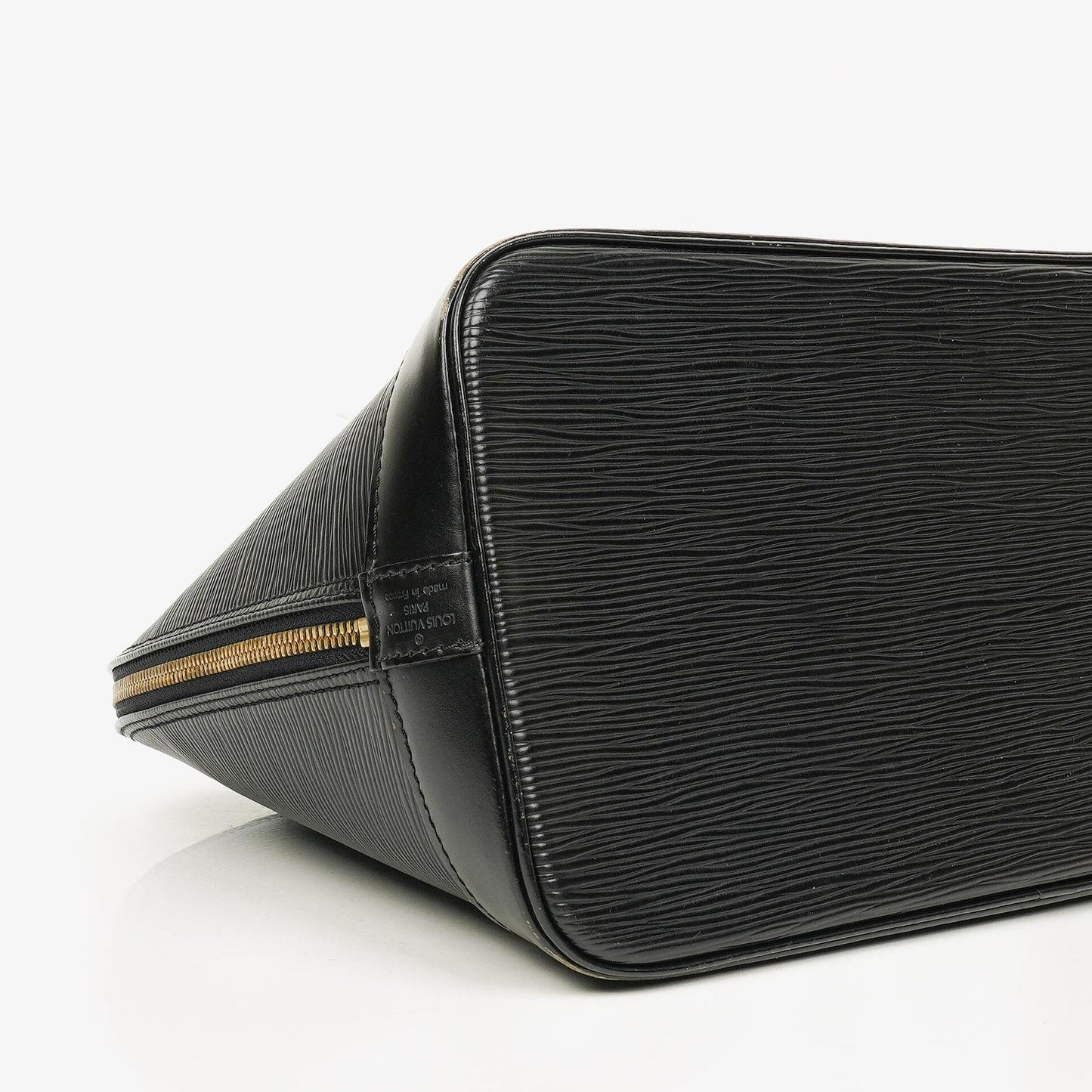 Louis Vuitton Black Epi Leather Alma PM Handbag