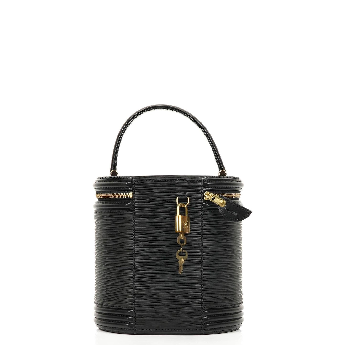 Louis Vuitton Black Epi Leather Cannes Handbag