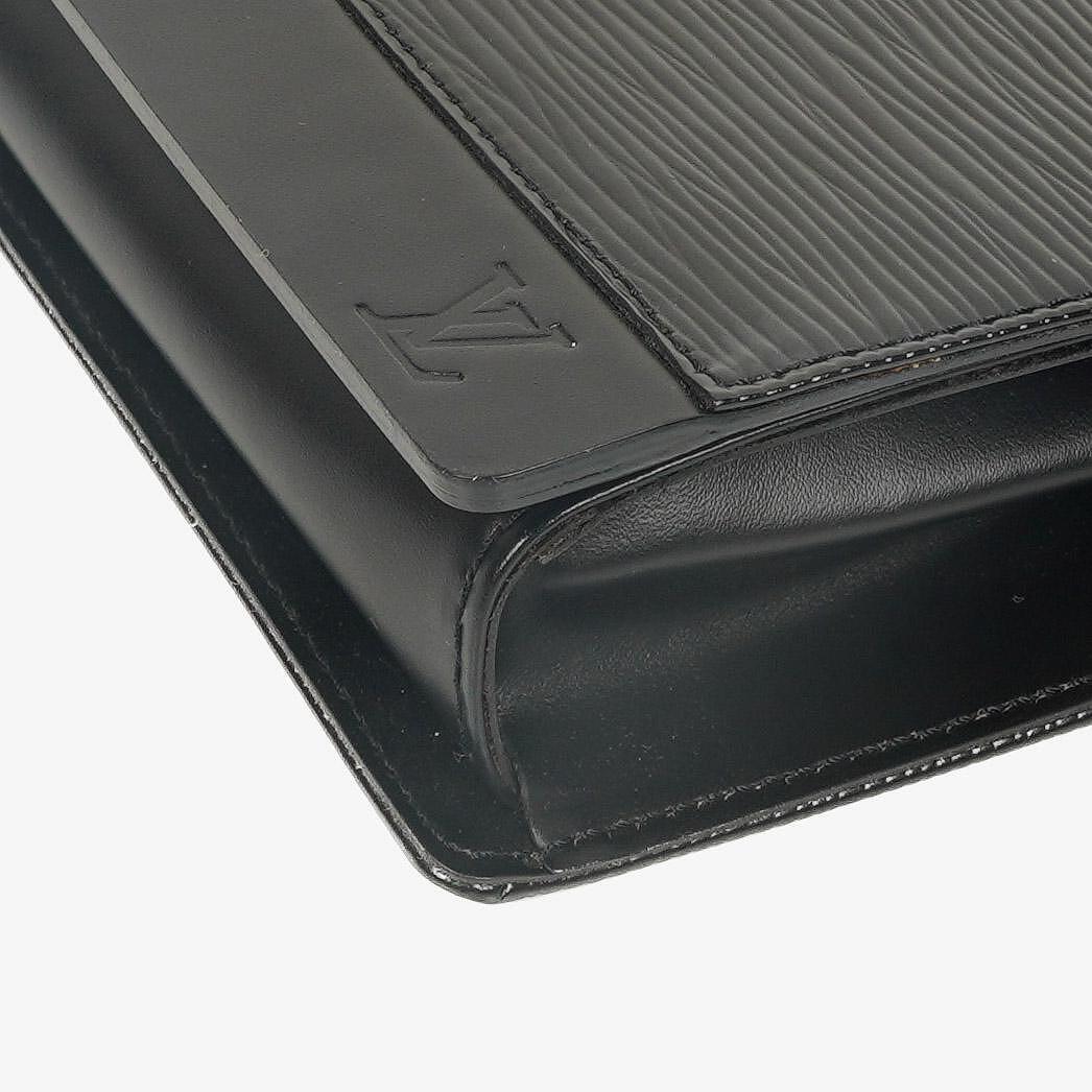 Louis Vuitton Black Epi Leather Honfleur Bag