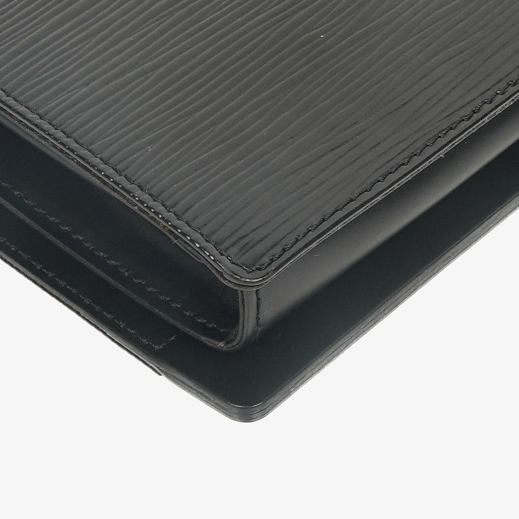 Louis Vuitton Black Epi Leather Honfleur Bag