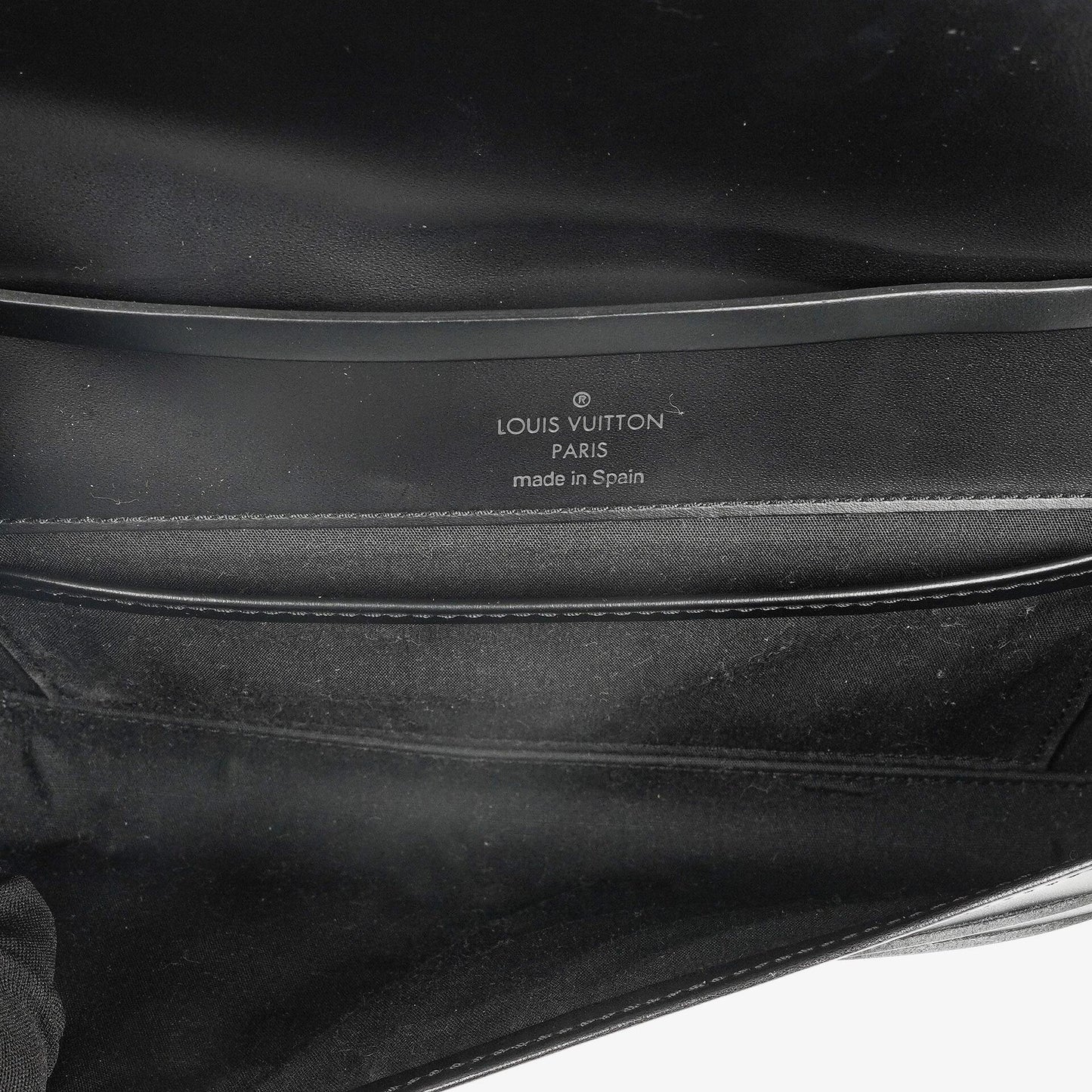 Louis Vuitton Black Epi Leather Honfleur Bag
