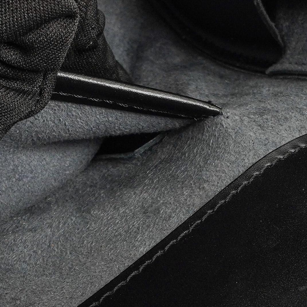 Louis Vuitton Black Epi Leather Nocturne GM Bag