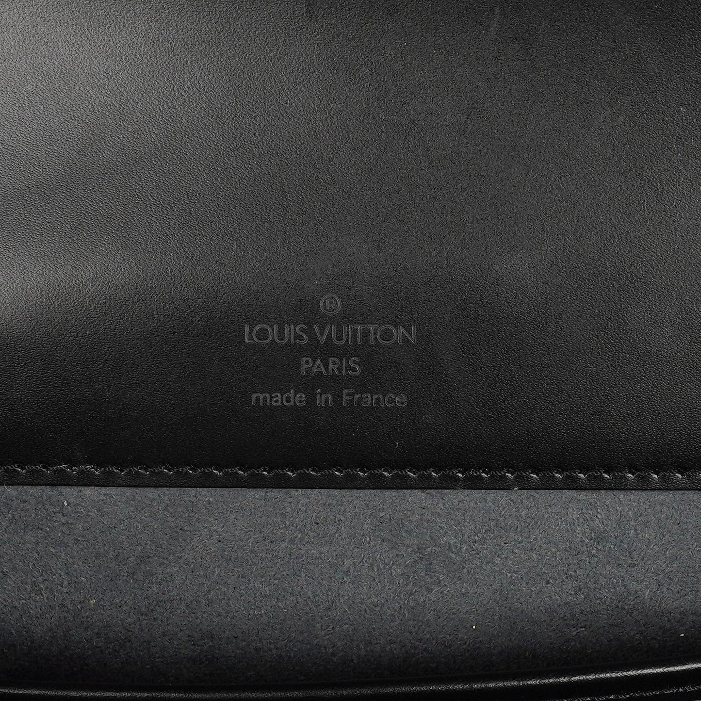 Louis Vuitton Black Epi Leather Nocturne GM Bag