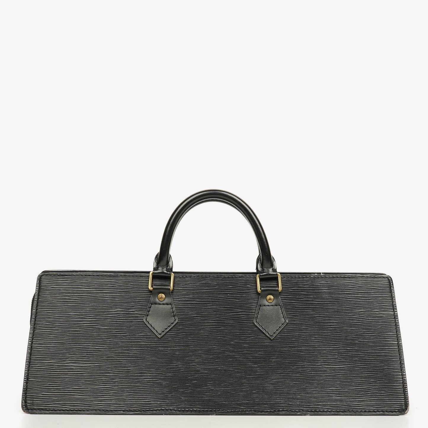Louis Vuitton Black EPI Leather Sac Triangle Bag