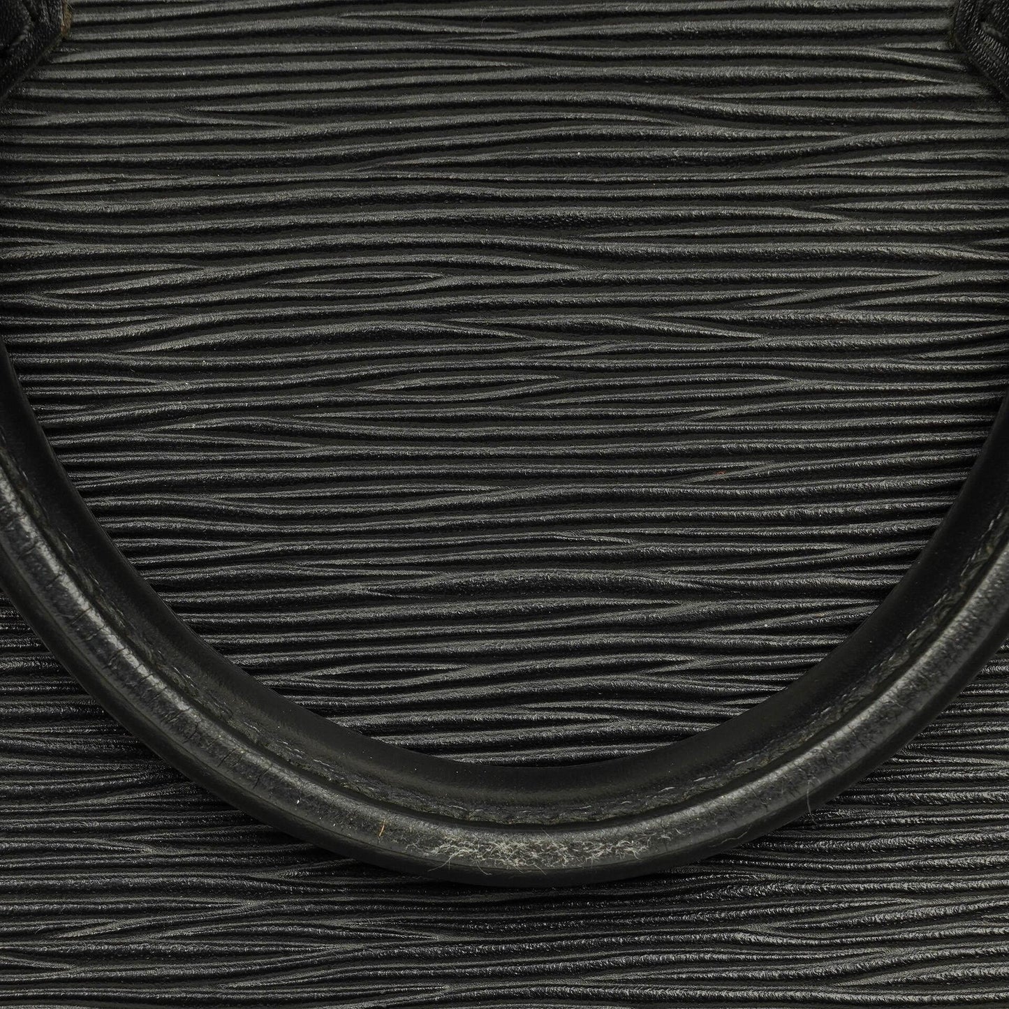 Louis Vuitton Black EPI Leather Sac Triangle Bag