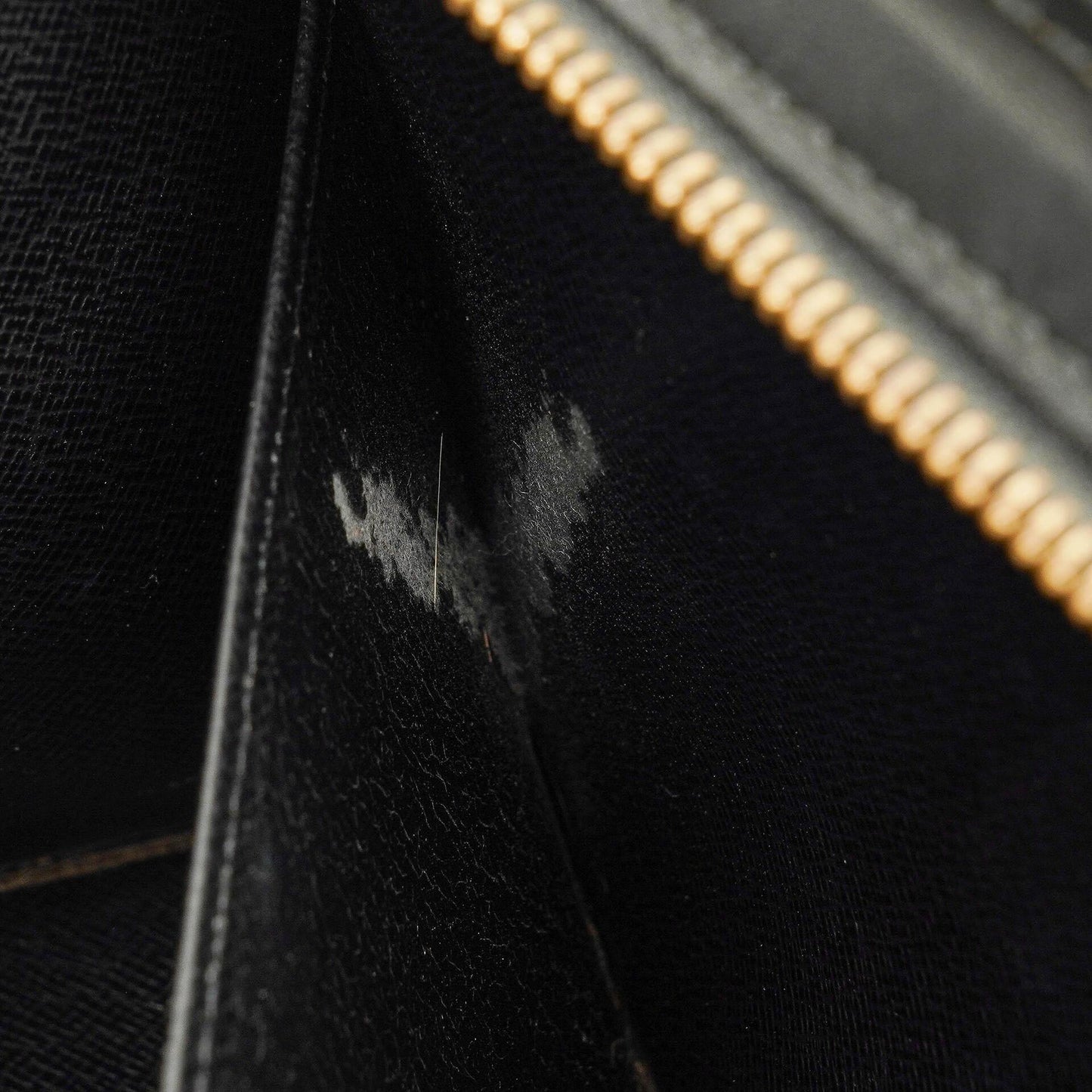 Louis Vuitton Black EPI Leather Sac Triangle Bag