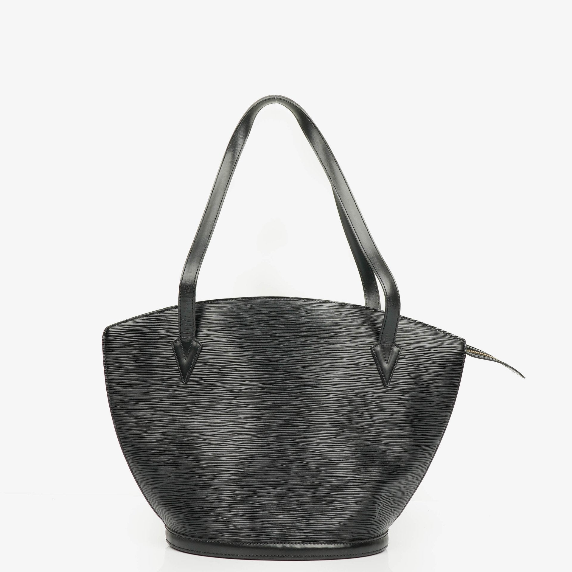 Louis Vuitton Black EPI Leather Saint Jacques GM Shoulder Bag