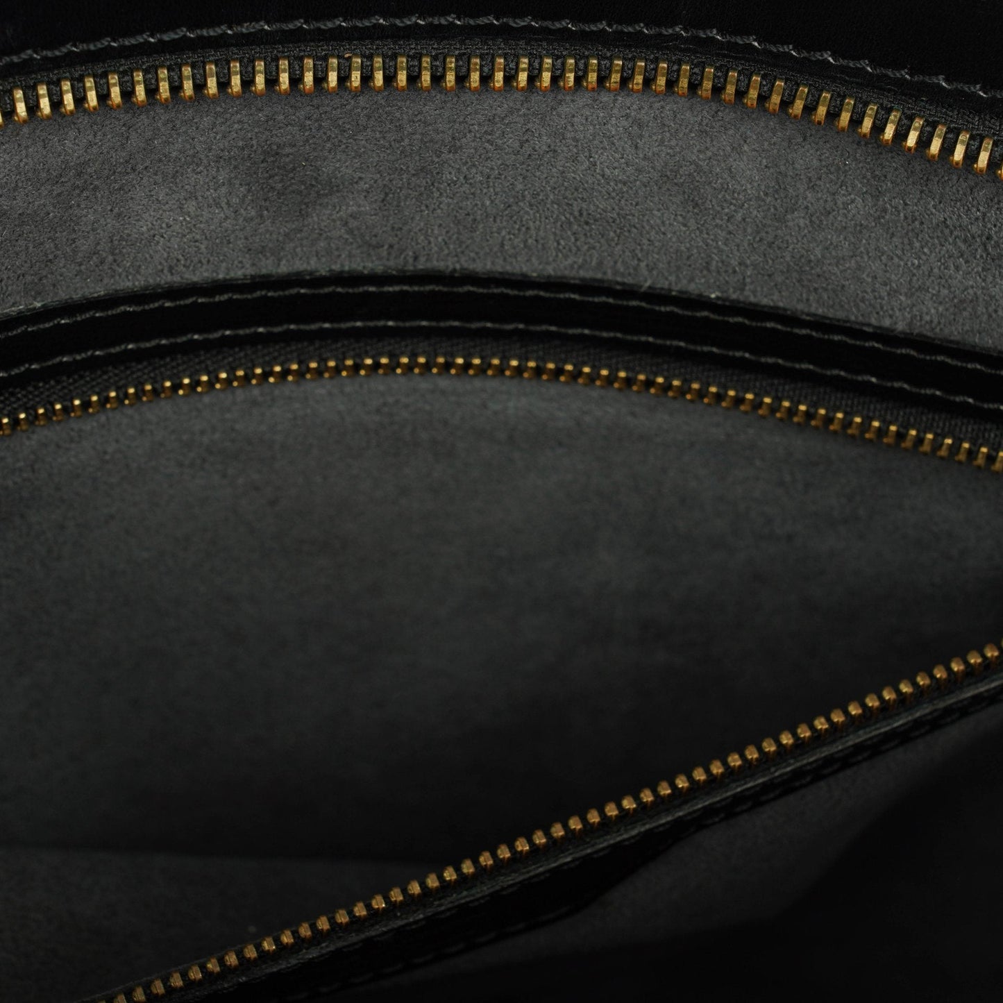 Louis Vuitton Black EPI Leather Saint Jacques GM Shoulder Bag