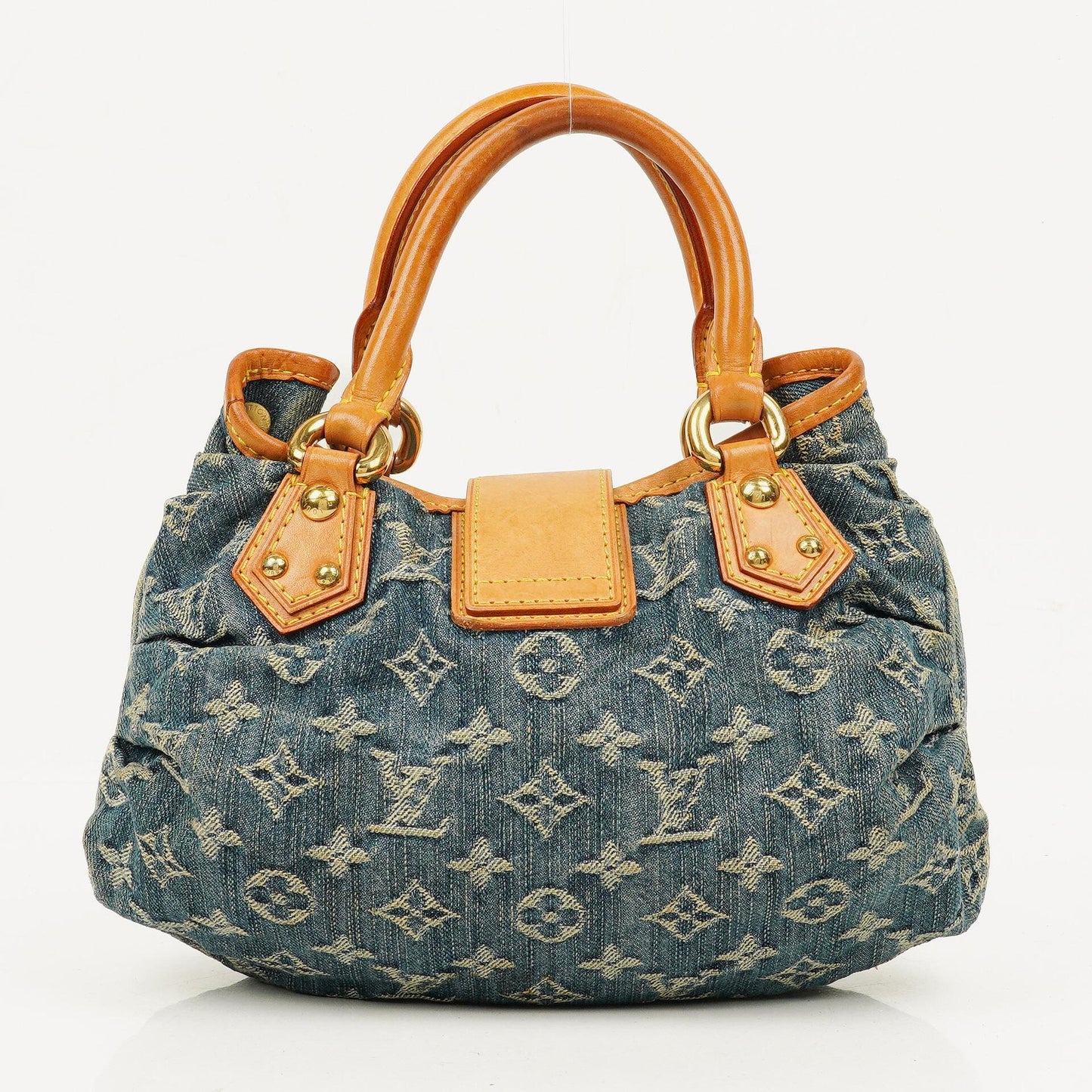 Louis Vuitton Blue Monogram Denim Pleaty Bag