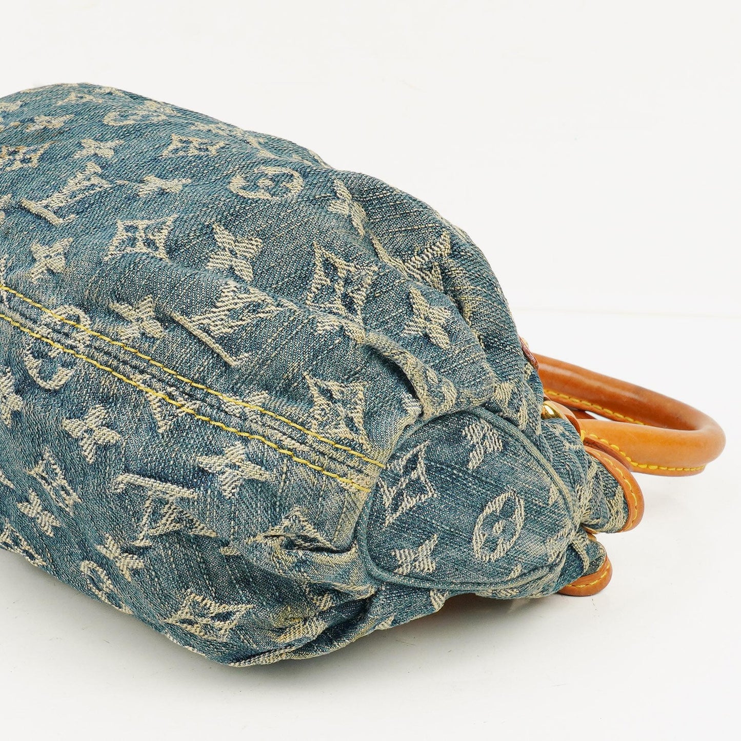 Louis Vuitton Blue Monogram Denim Pleaty Bag