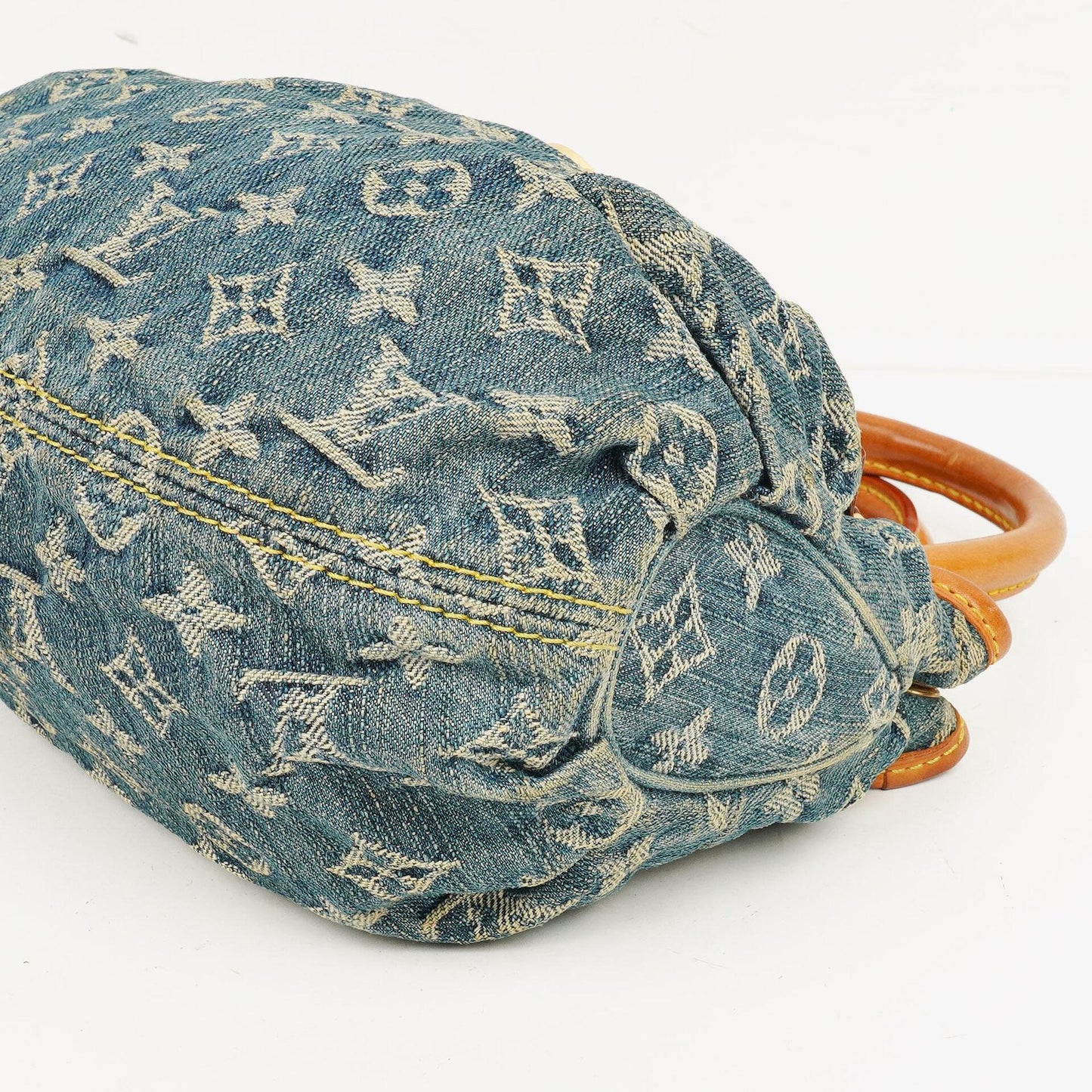 Louis Vuitton Blue Monogram Denim Pleaty Bag