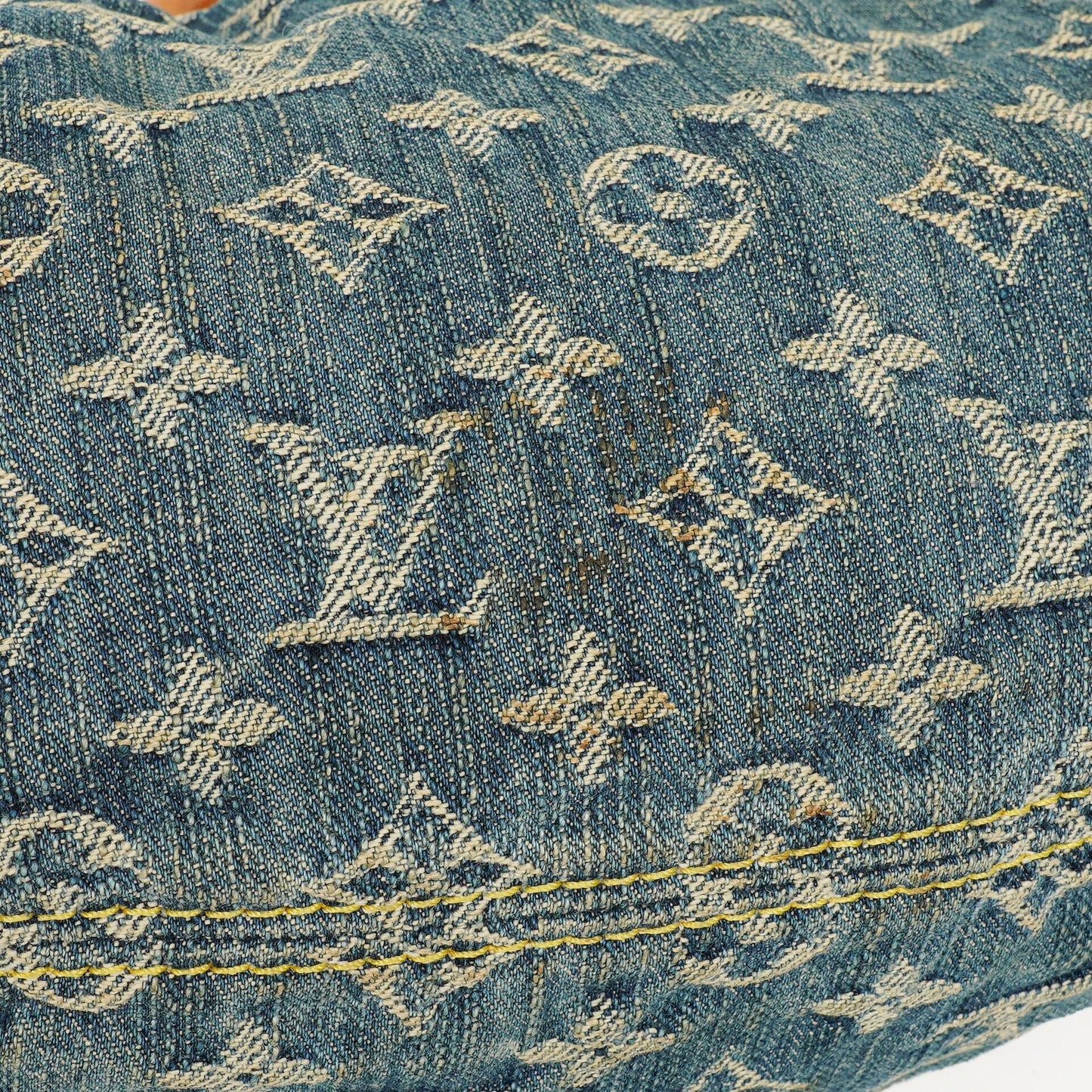 Louis Vuitton Blue Monogram Denim Pleaty Bag