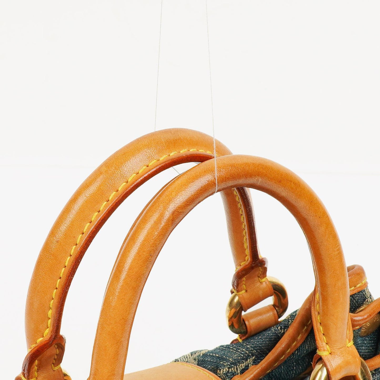 Louis Vuitton Blue Monogram Denim Pleaty Bag