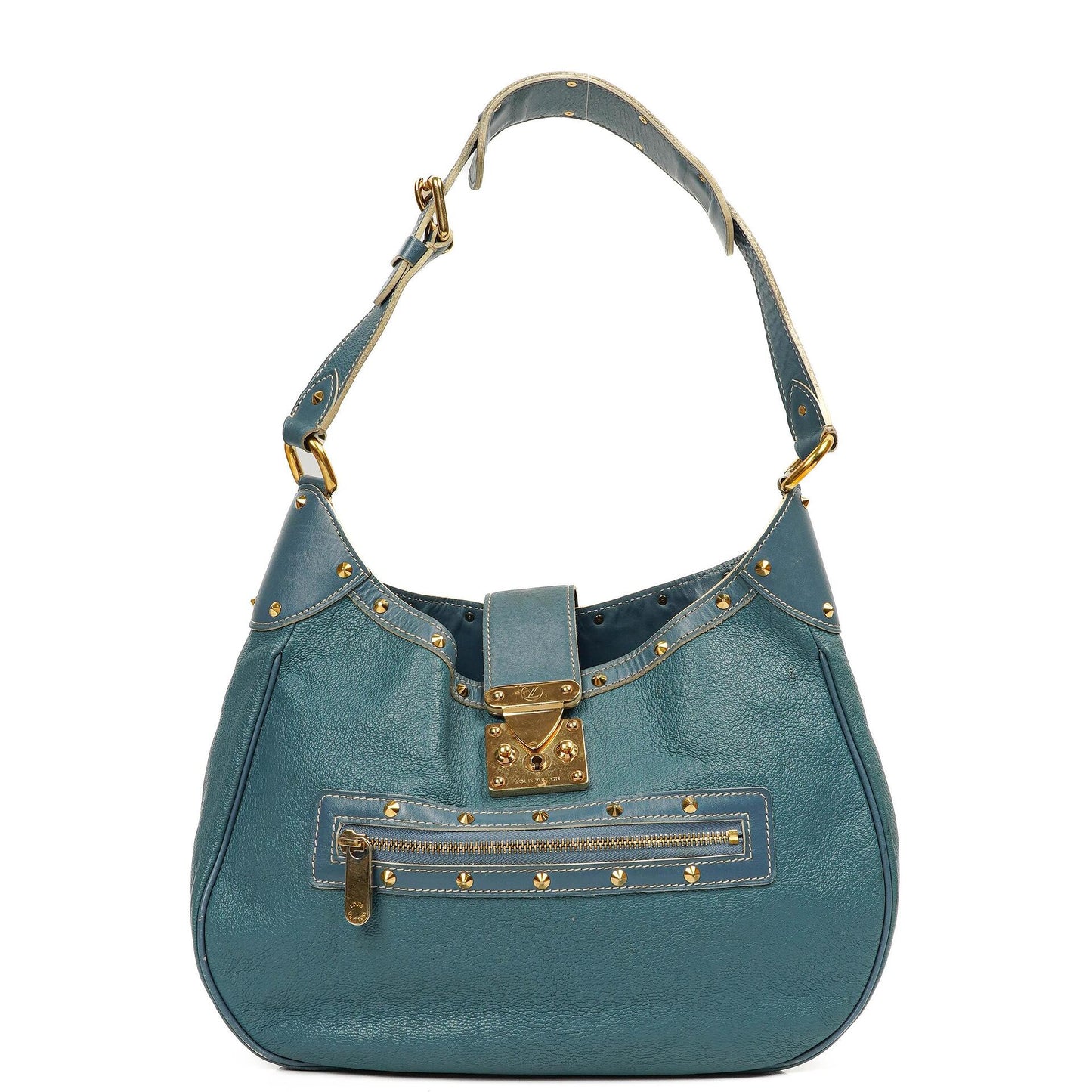 Louis Vuitton Blue Suhali L' Affriolant Bag, 2004
