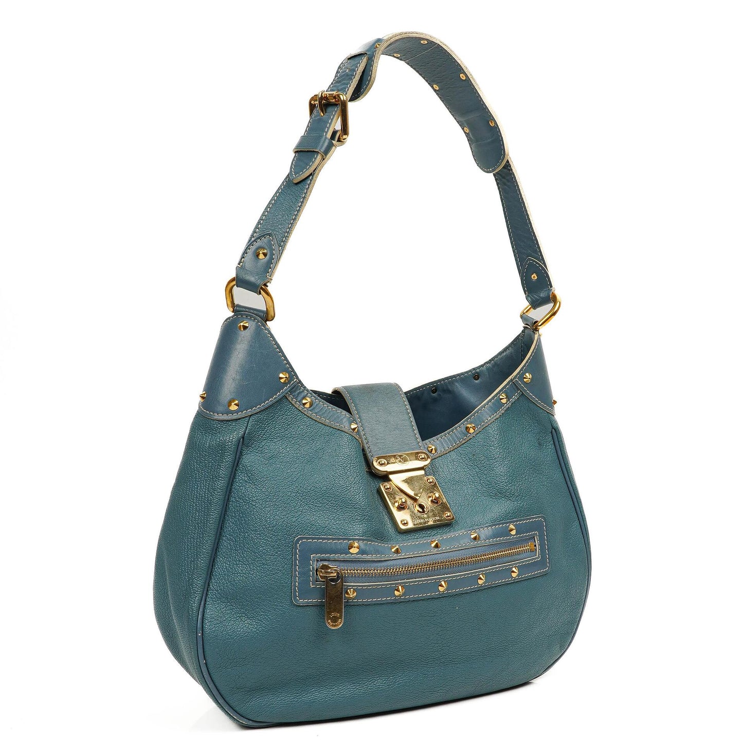 Louis Vuitton Blue Suhali L' Affriolant Bag, 2004