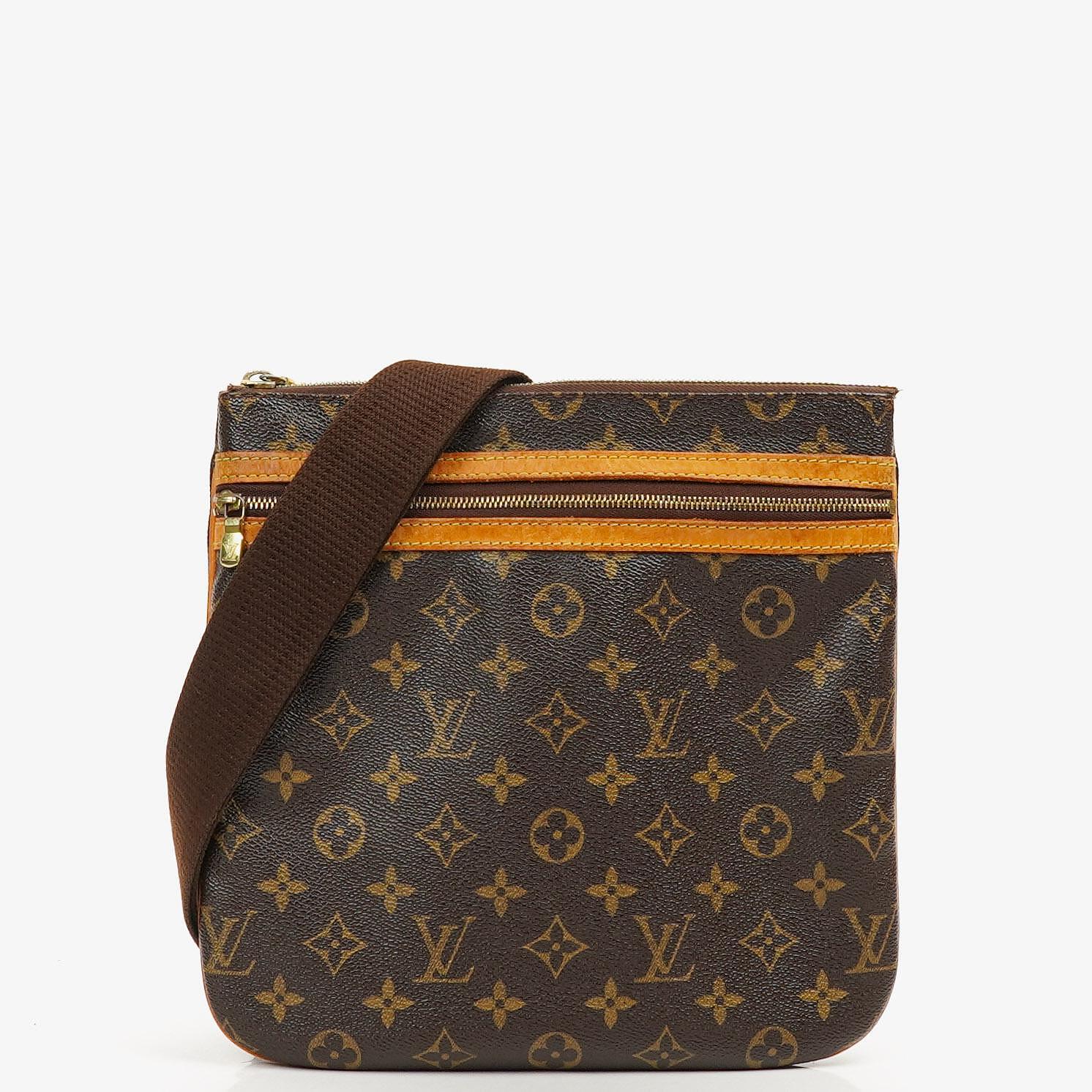 Louis Vuitton Bosphore Pochette Monogram Canvas Crossbody Bag