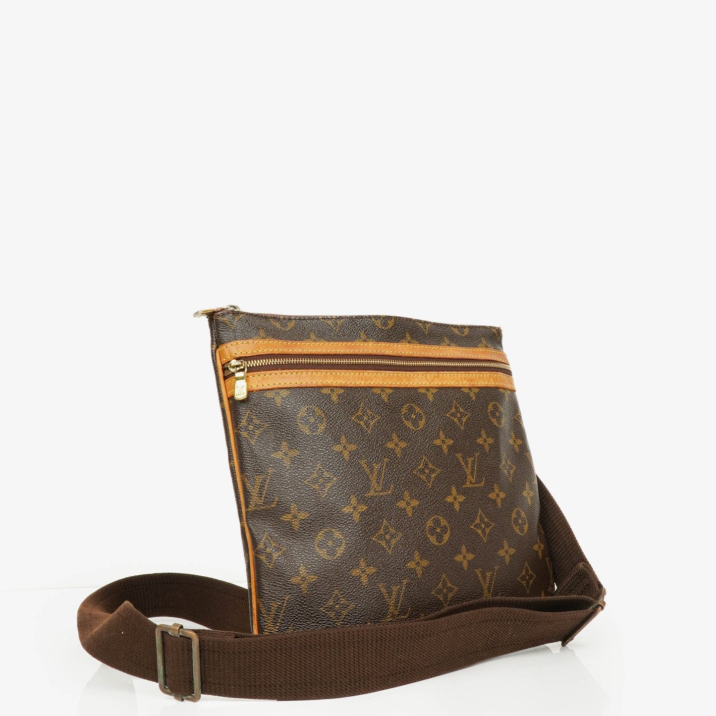 Louis Vuitton Bosphore Pochette Monogram Canvas Shoulder Bag