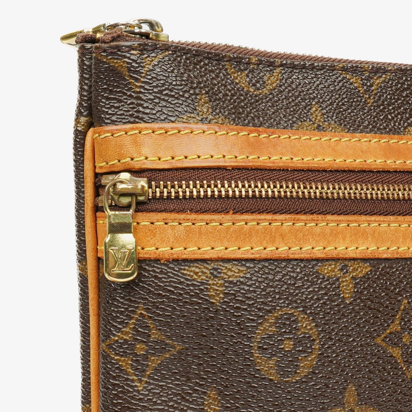 Louis Vuitton Bosphore Pochette Monogram Canvas Shoulder Bag