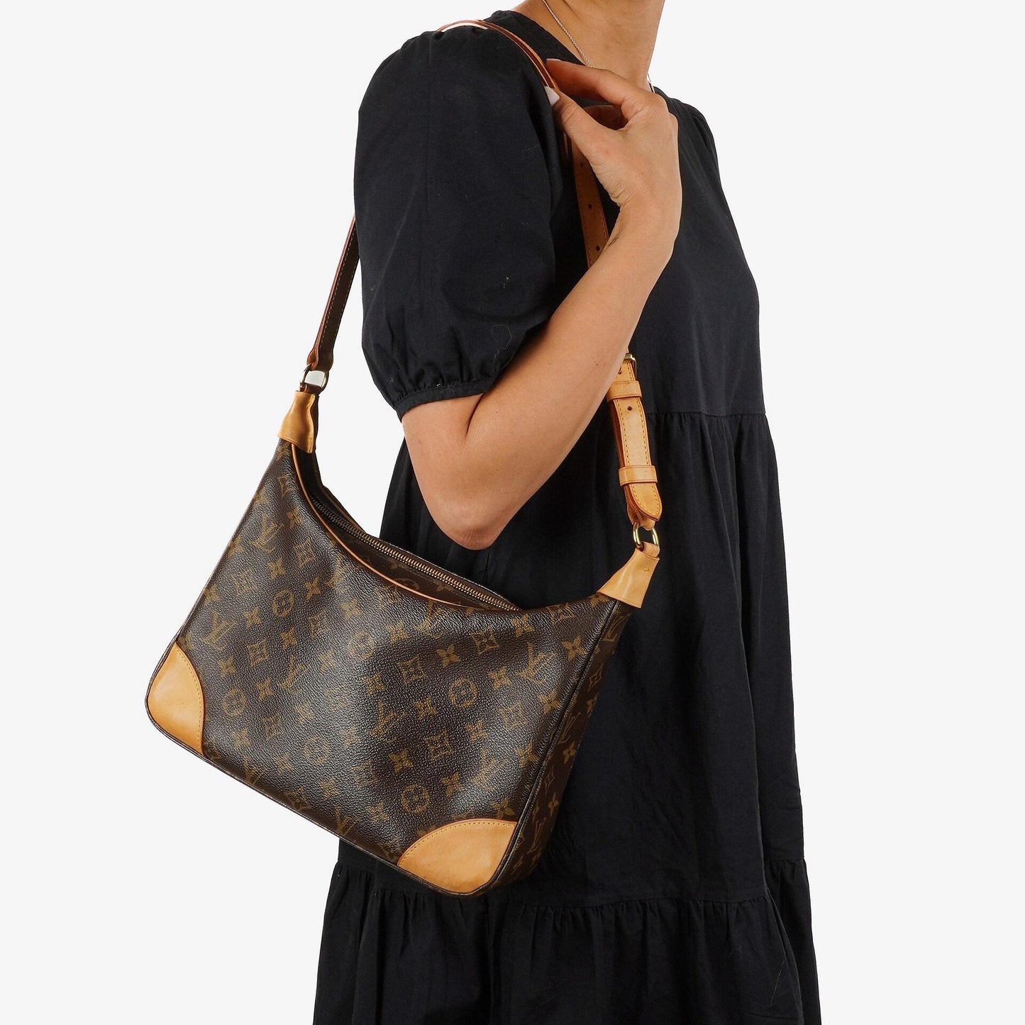 Louis Vuitton Boulogne Monogram Canvas Shoulder Bag