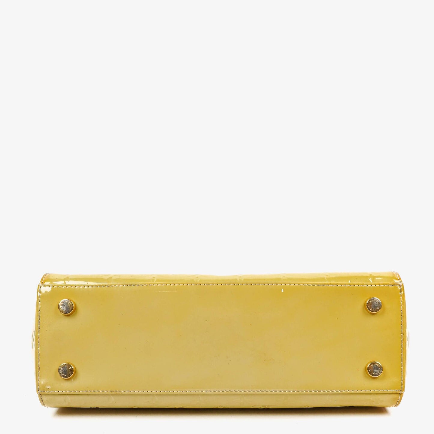 Louis Vuitton Brea MM Citrine Monogram Vernis Bag