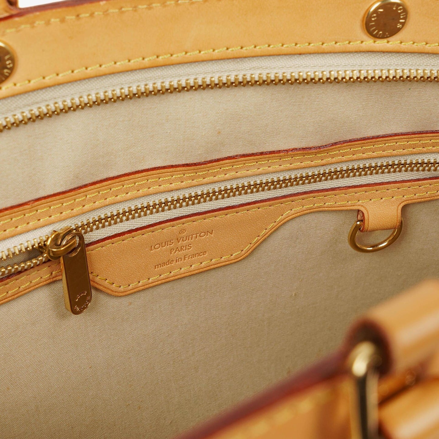Louis Vuitton Brea MM Citrine Monogram Vernis Bag