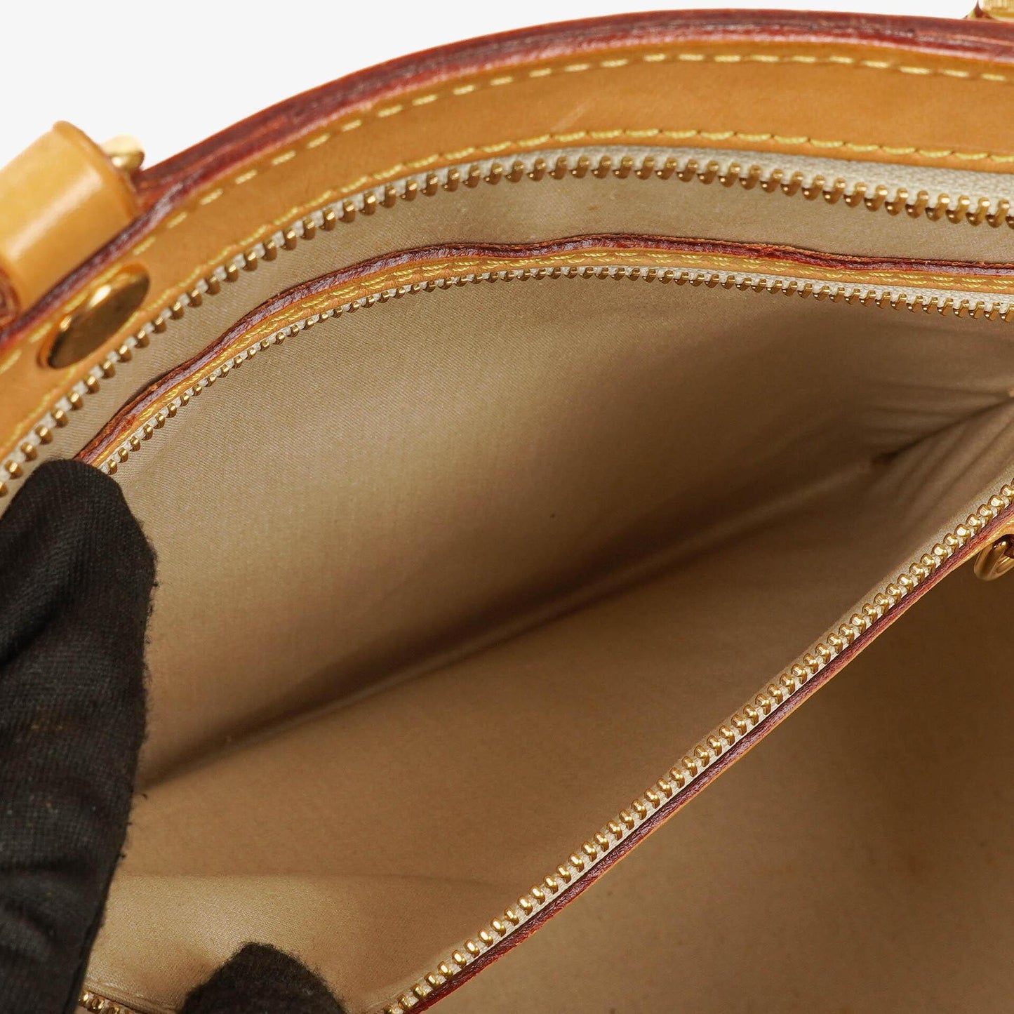 Louis Vuitton Brea MM Citrine Monogram Vernis Bag