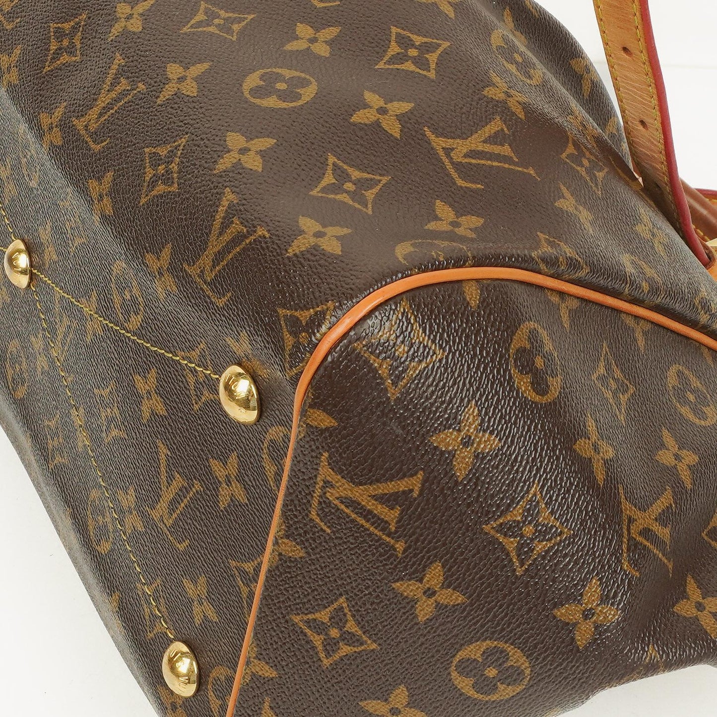 Louis Vuitton Brown Monogram Canvas Tivoli GM Bag