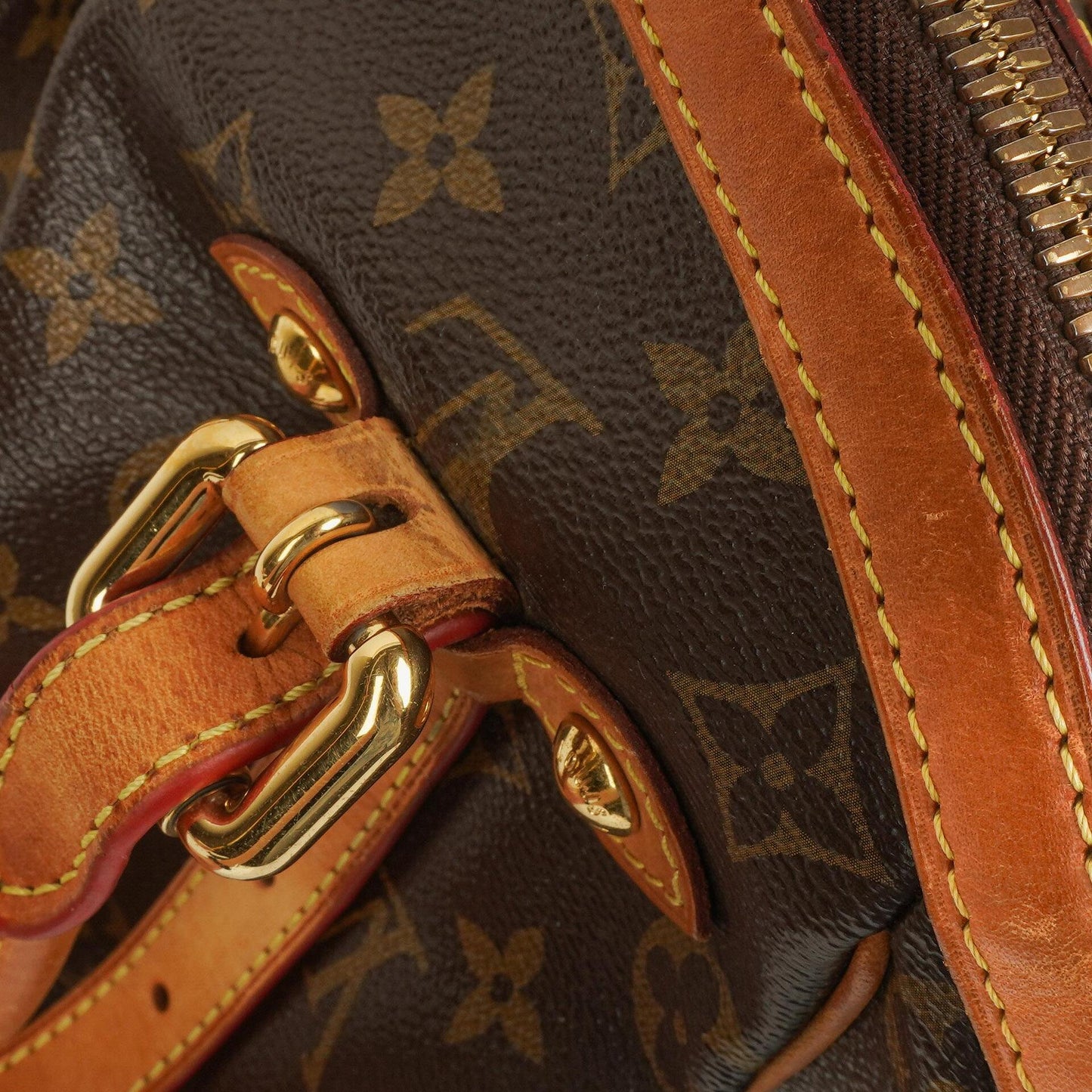 Louis Vuitton Brown Monogram Canvas Tivoli GM Bag