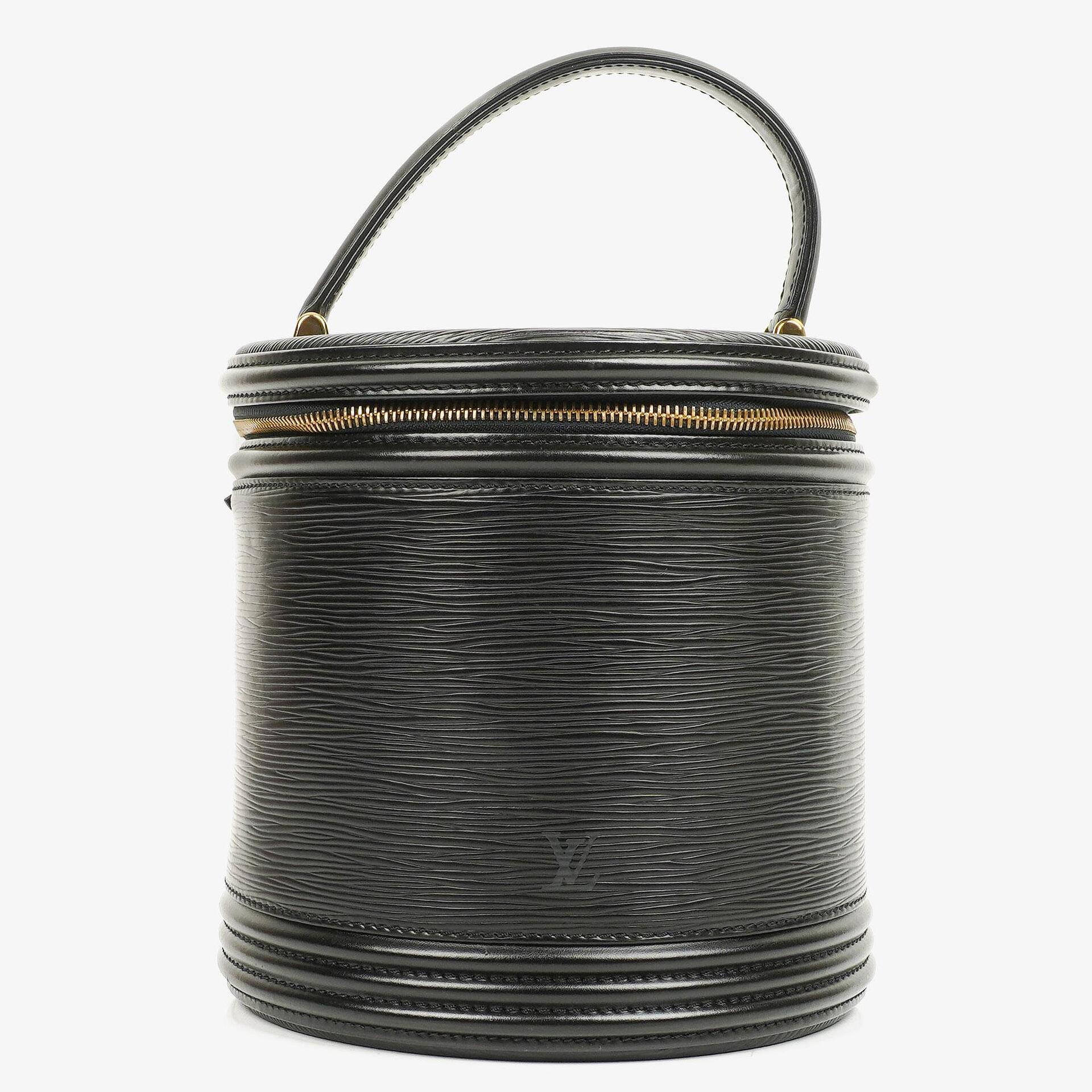 Louis Vuitton Cannes Black EPI Leather Bag