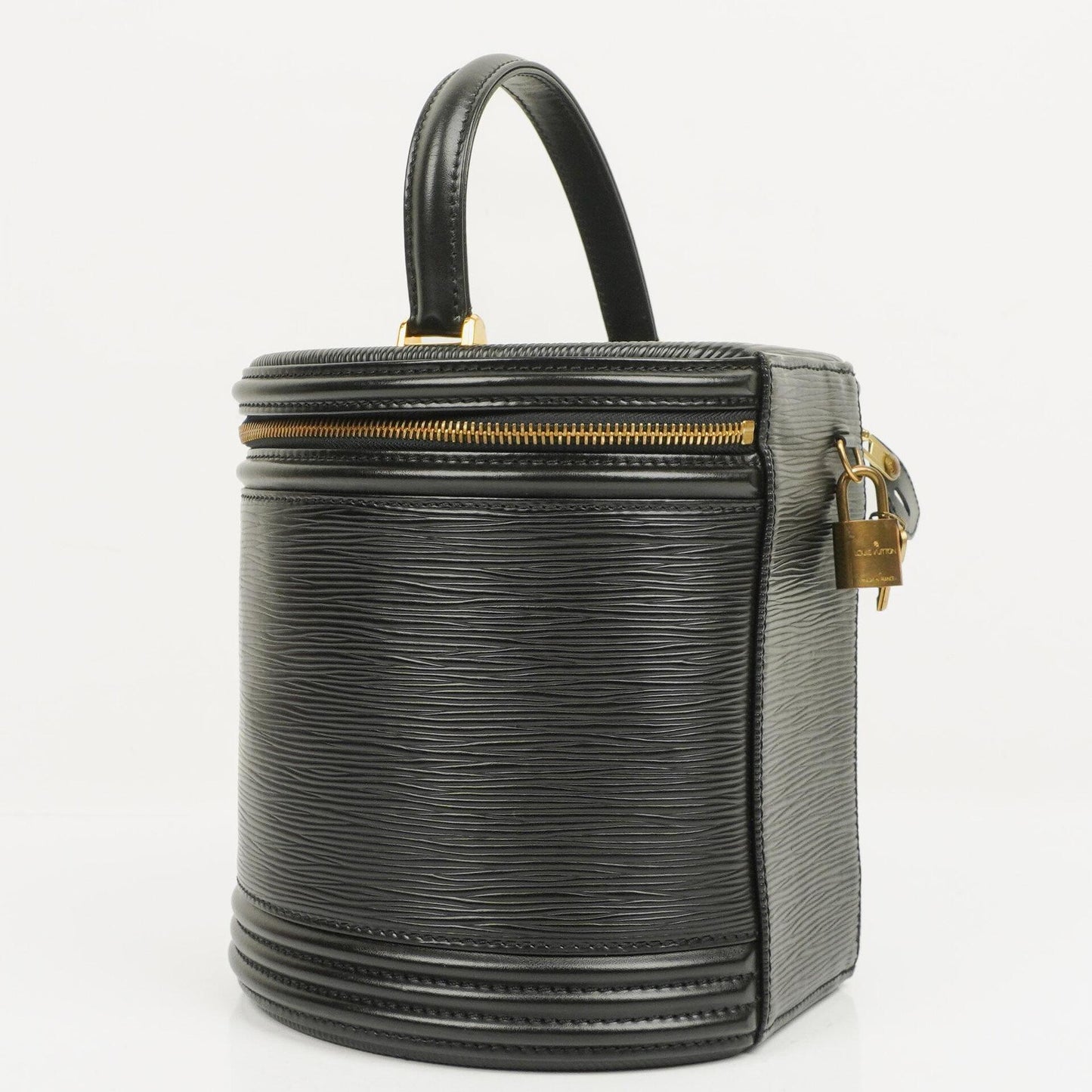 Louis Vuitton Cannes Black EPI Leather Bag