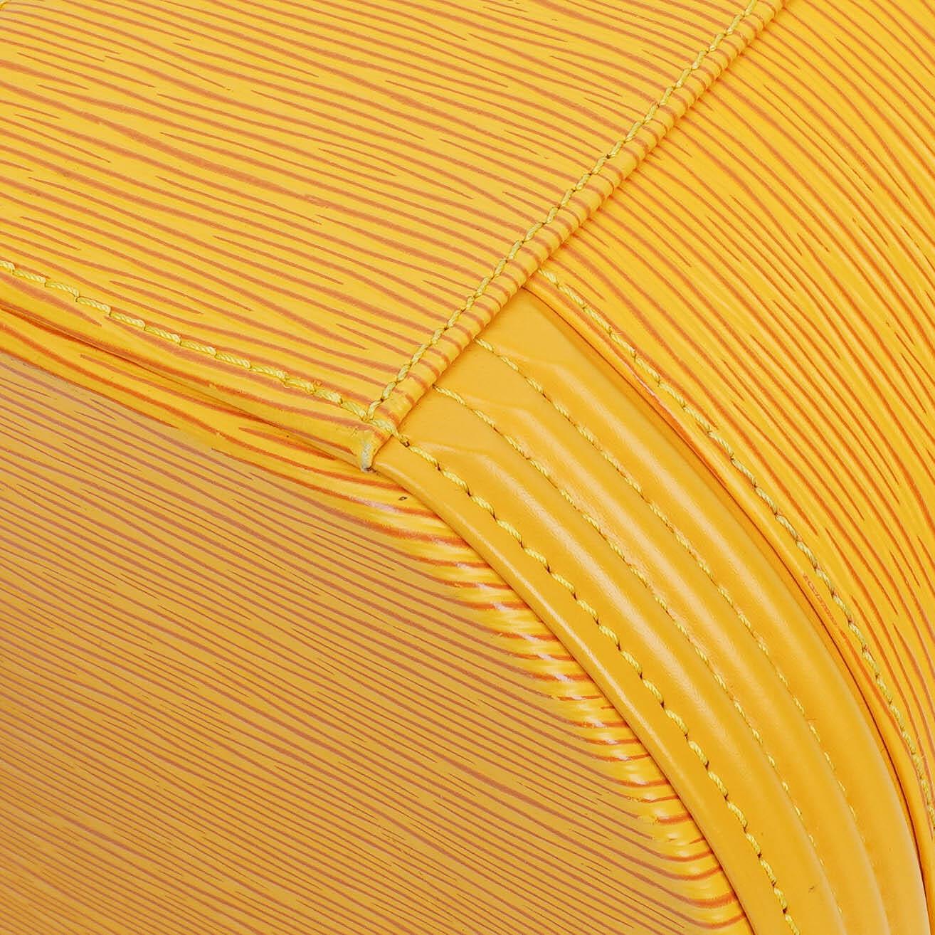 Louis Vuitton Cannes Yellow EPI Leather Bag