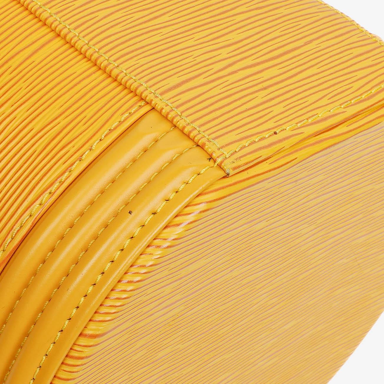Louis Vuitton Cannes Yellow EPI Leather Bag