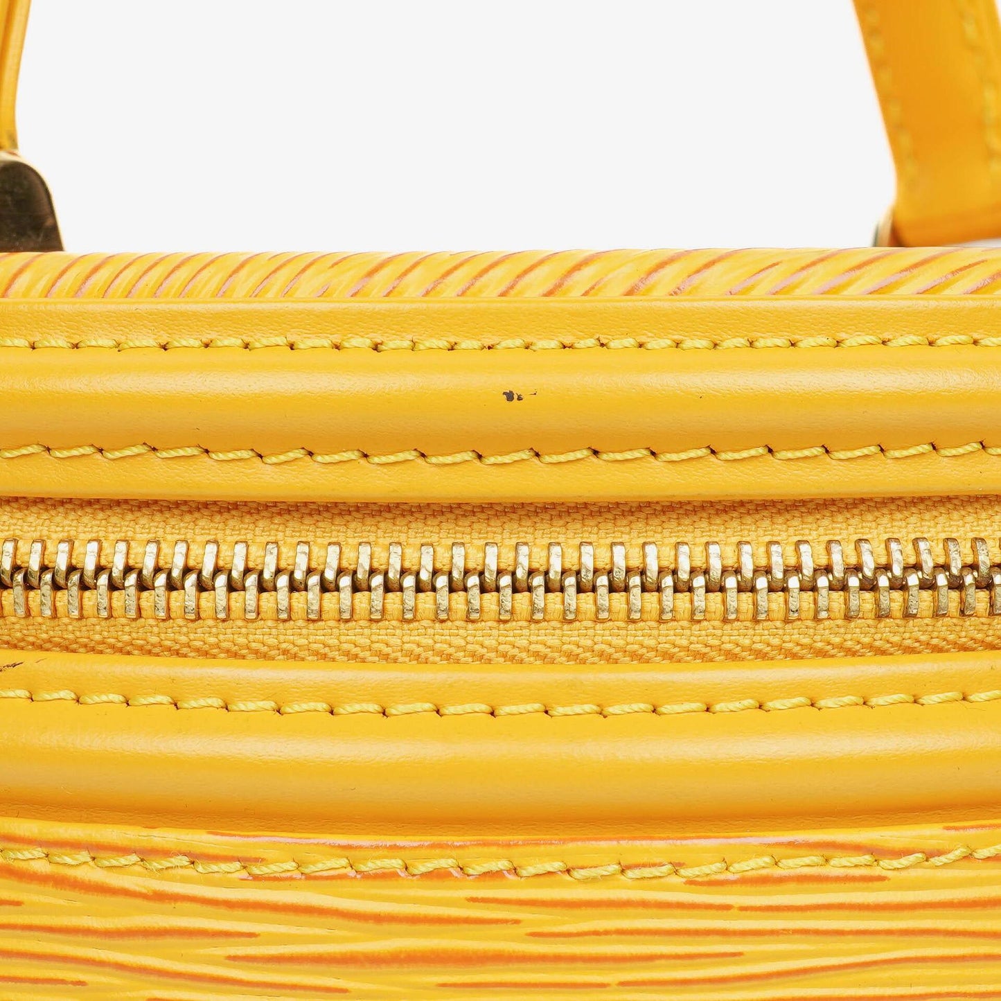 Louis Vuitton Cannes Yellow EPI Leather Bag