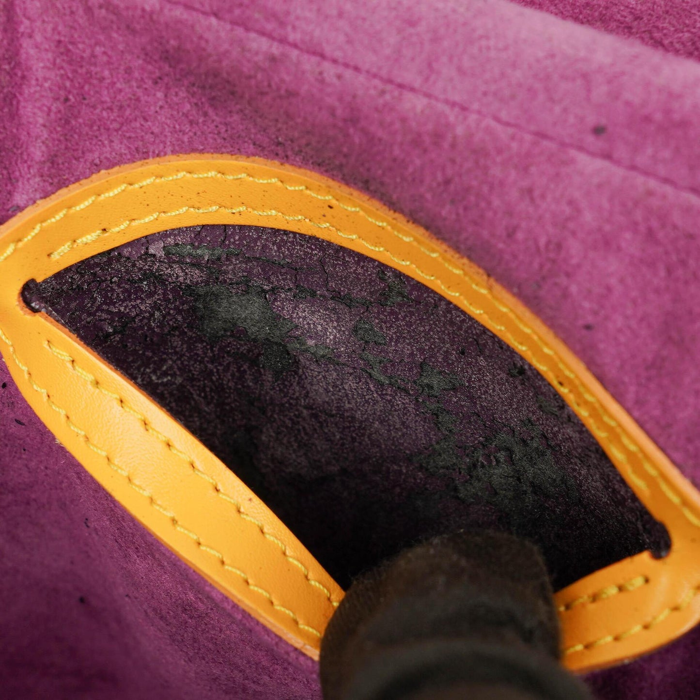 Louis Vuitton Cannes Yellow EPI Leather Bag