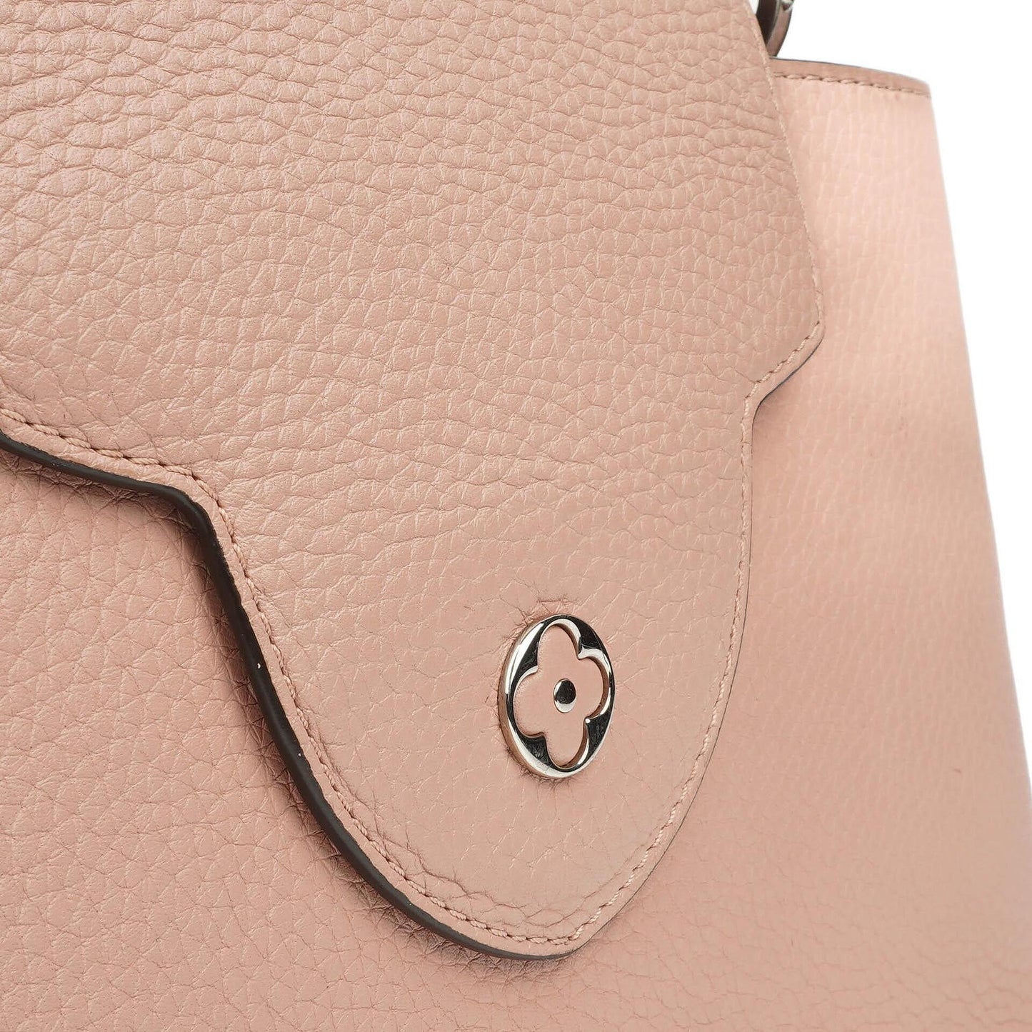 Louis Vuitton Capucines MM Pink Leather Handbag