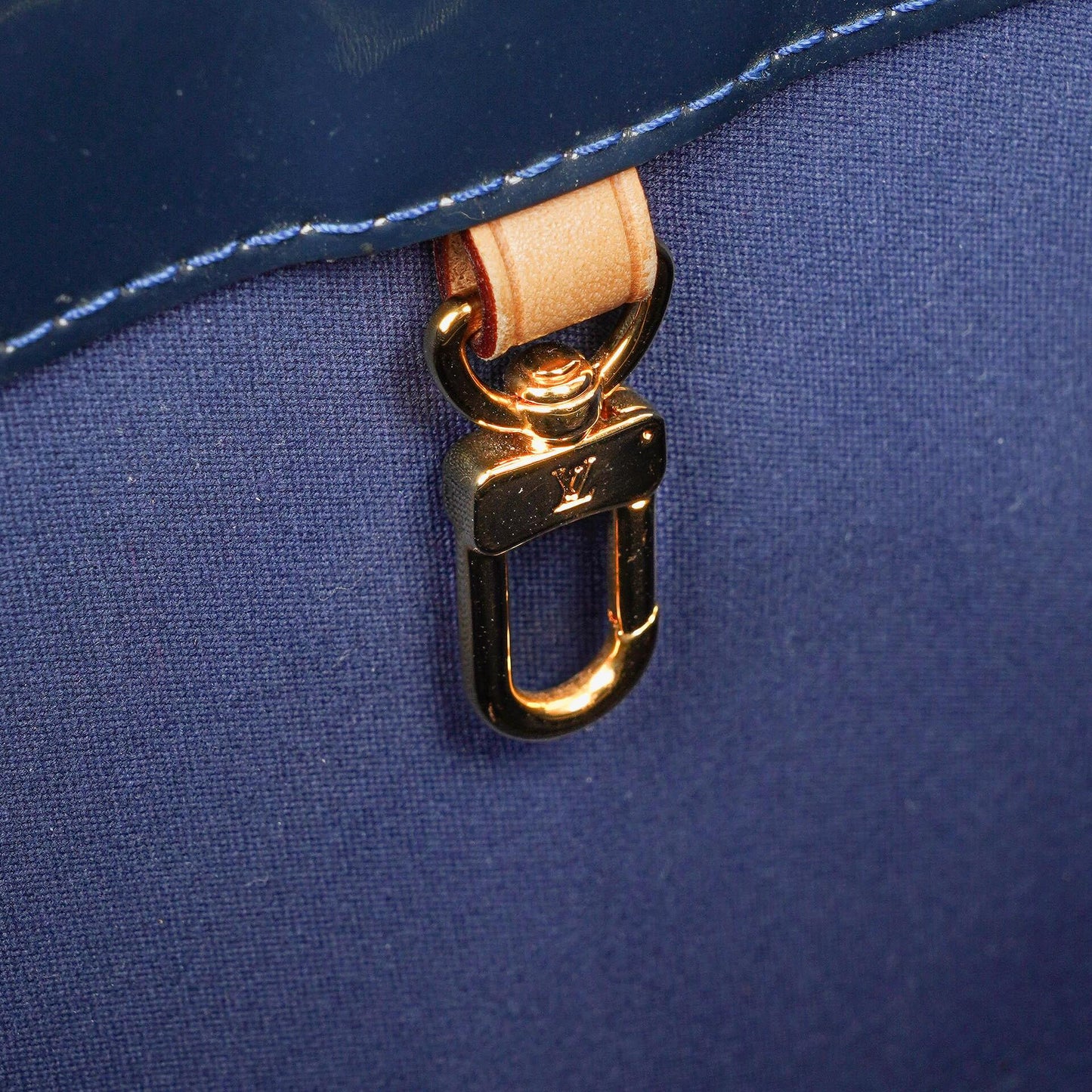 Louis Vuitton Catalina BB Vernis Grand Blue Bag